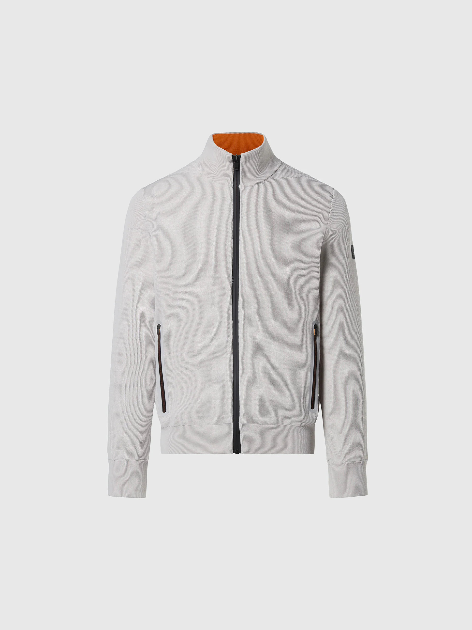 Technical knit full-zip sweater - Image 15