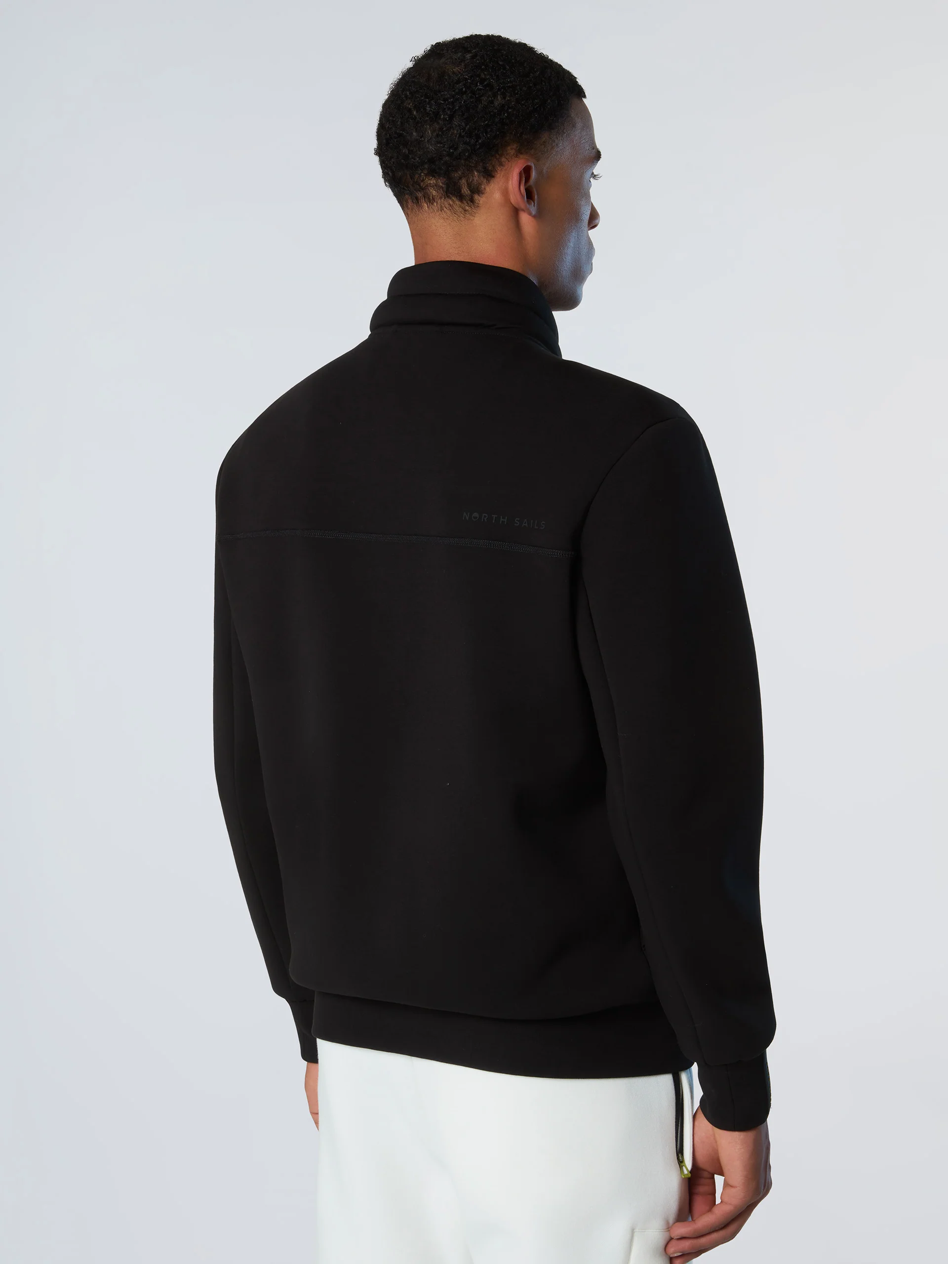 Hybrid zip-up sweatshirt - Image 11