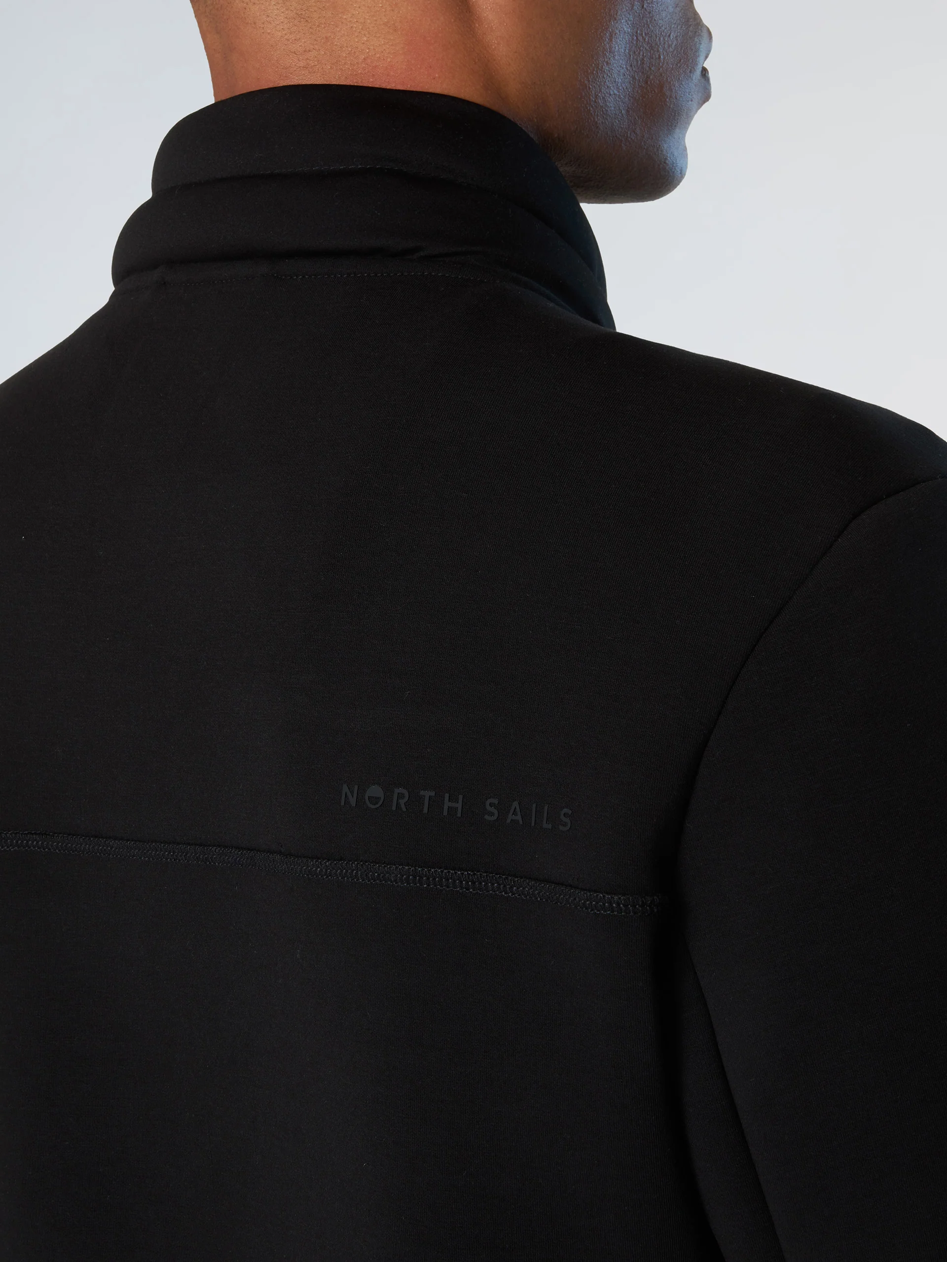 Hybrid zip-up sweatshirt - Image 14