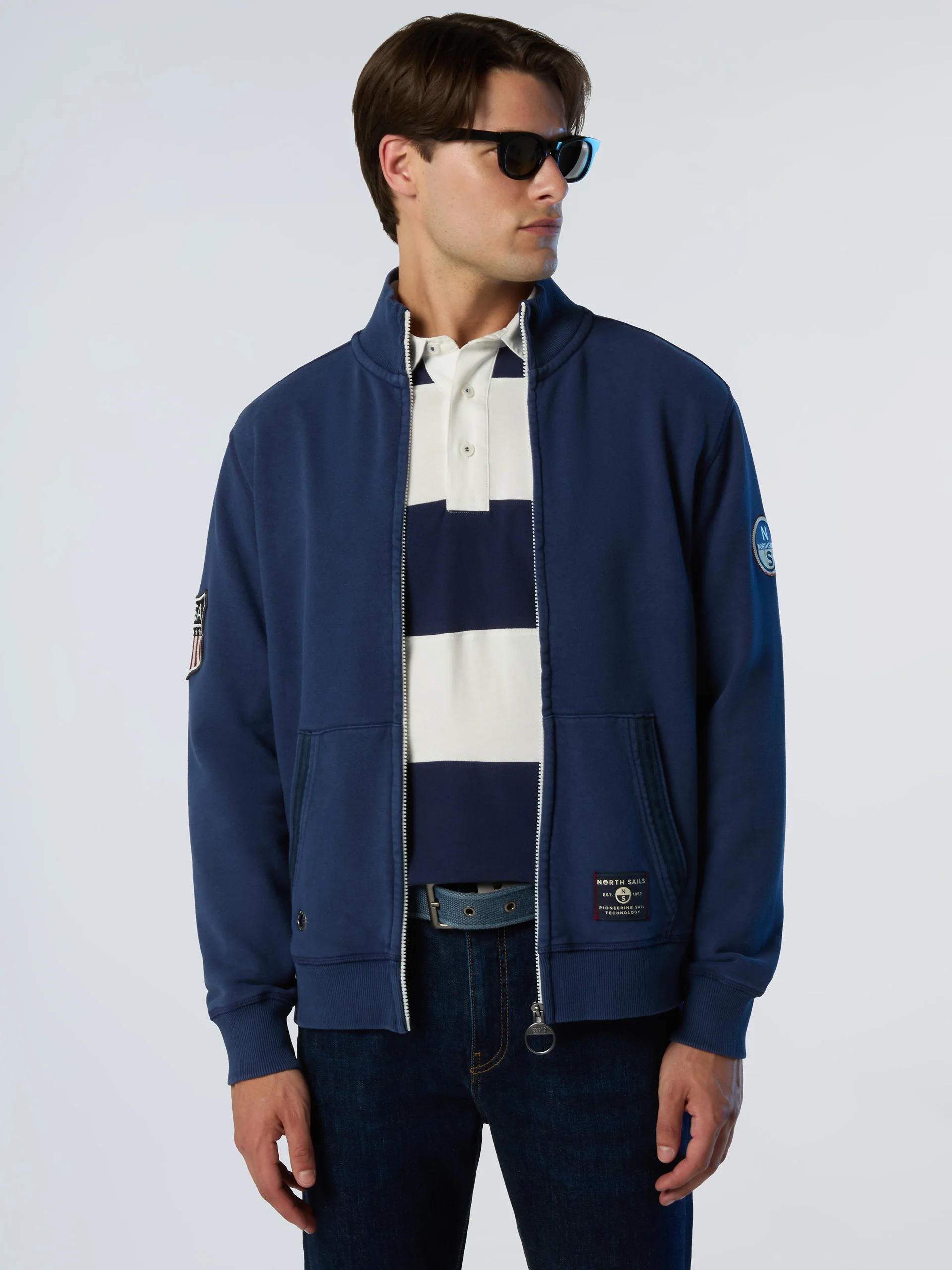 Archival full-zip sweatshirt - Image 2