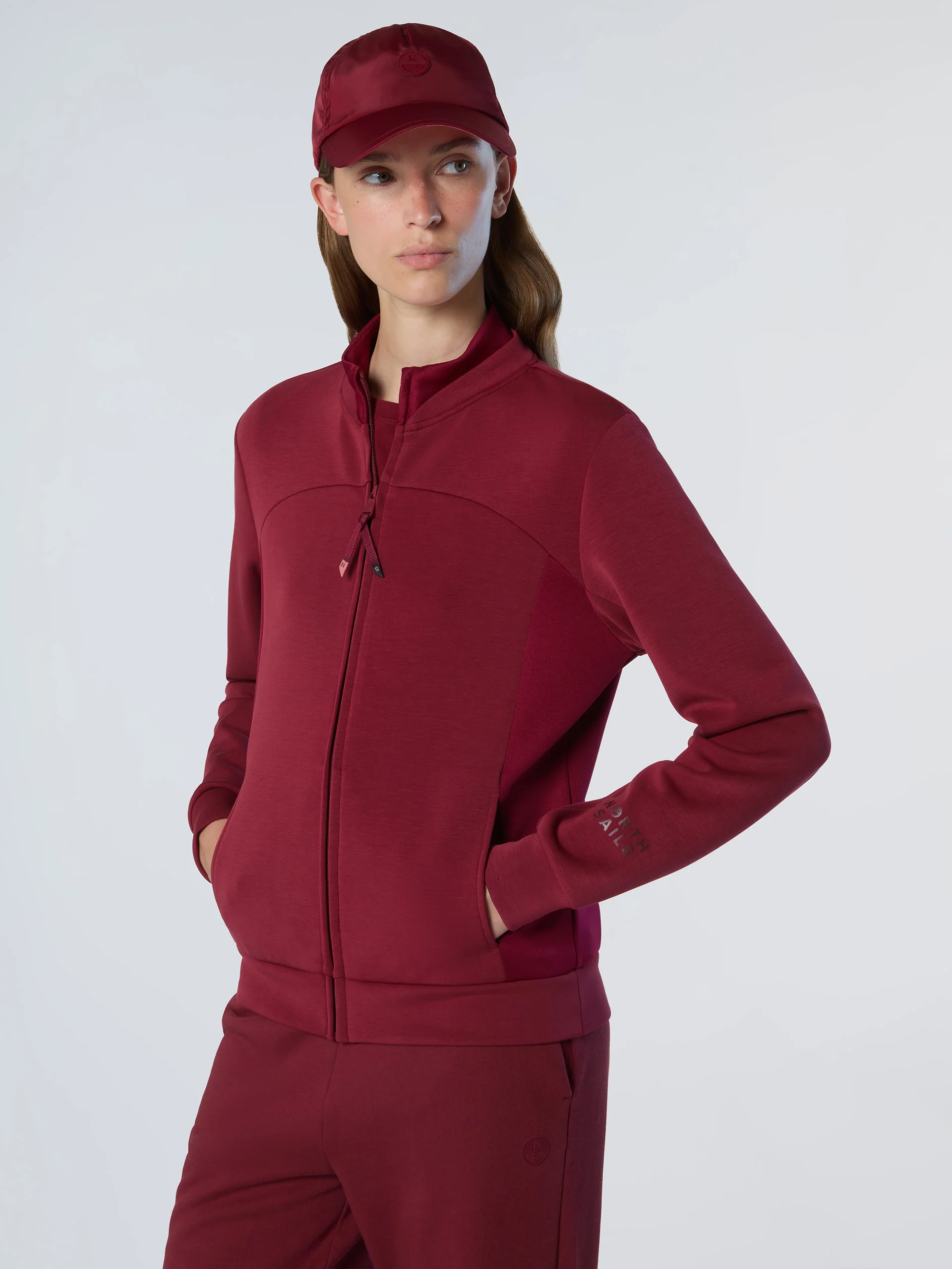 Mock-neck scuba sweatshirt - Image 2