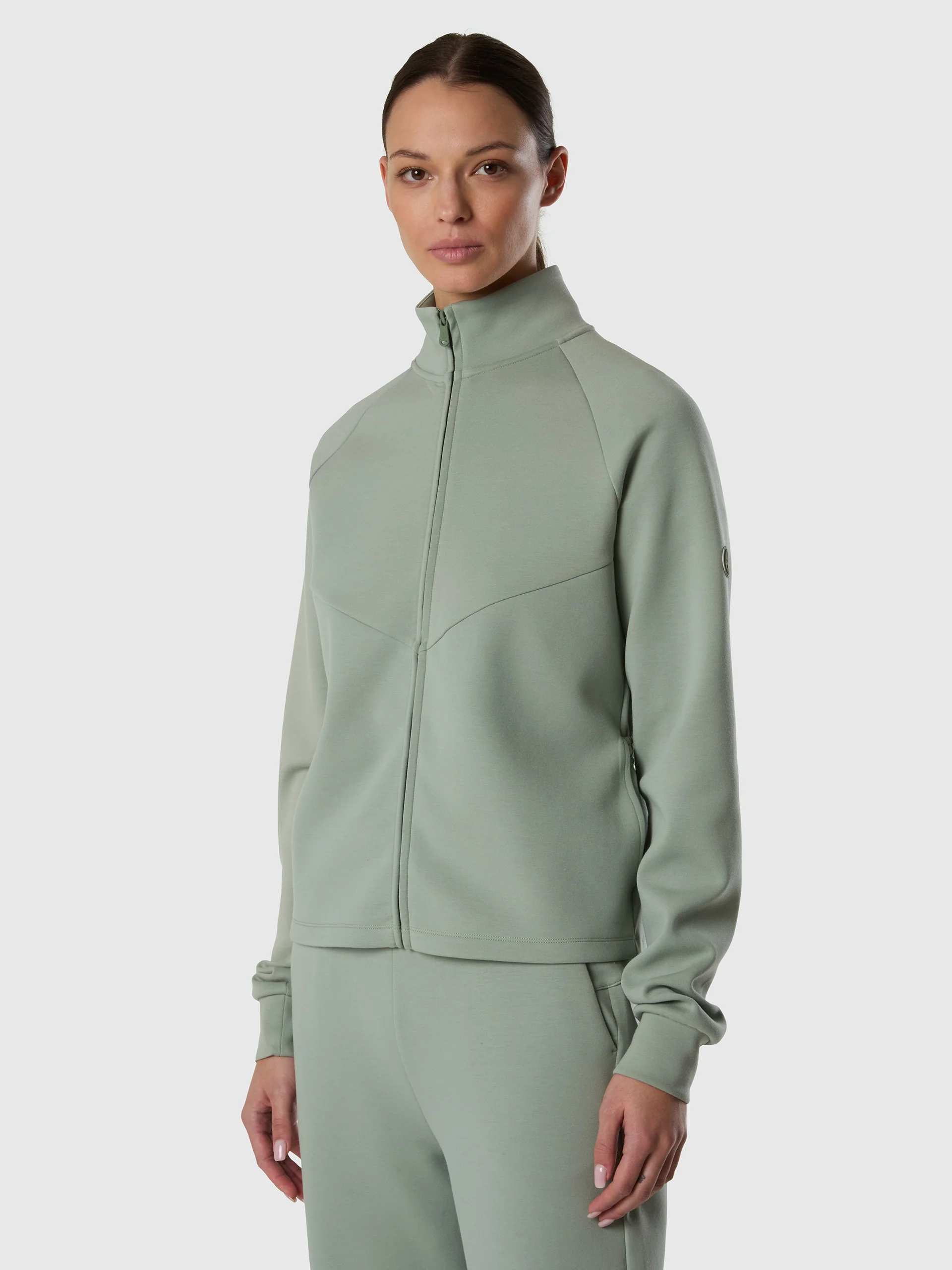 Interlock zipper sweatshirt - Image 7