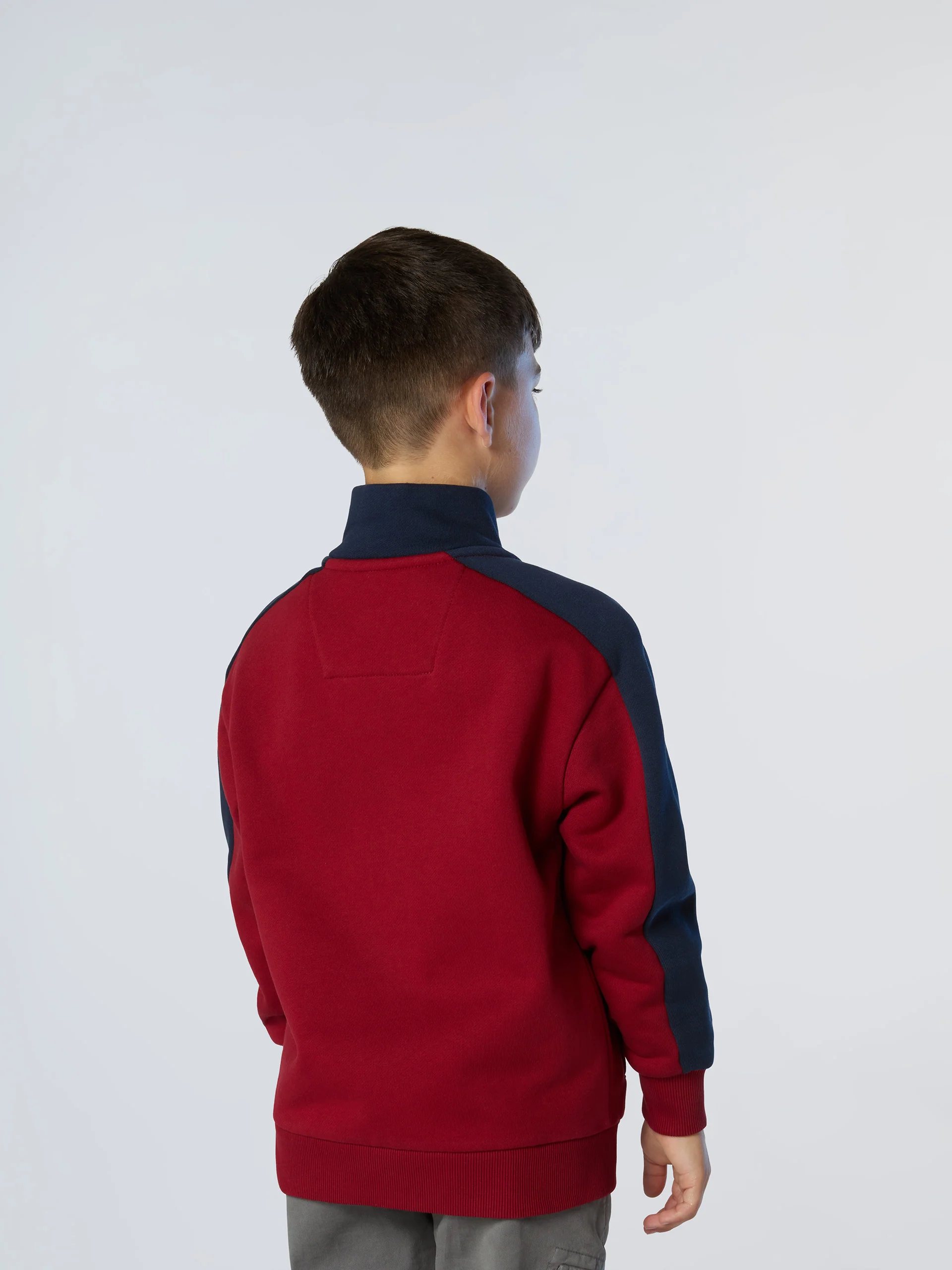 Full-zip sweatshirt with American flag - Image 4