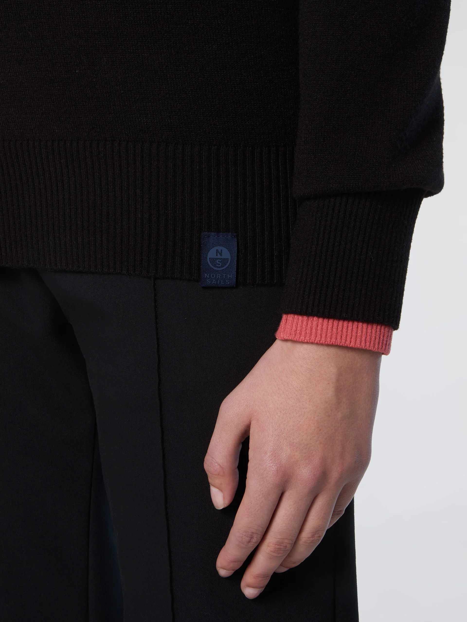 Viscose mock-neck sweater - Image 14