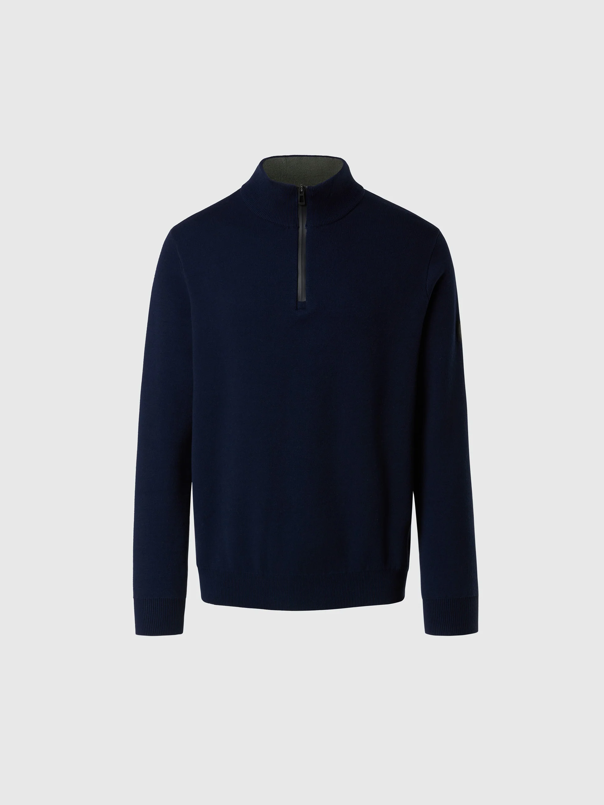 Bonded half-zip sweater - Image 3