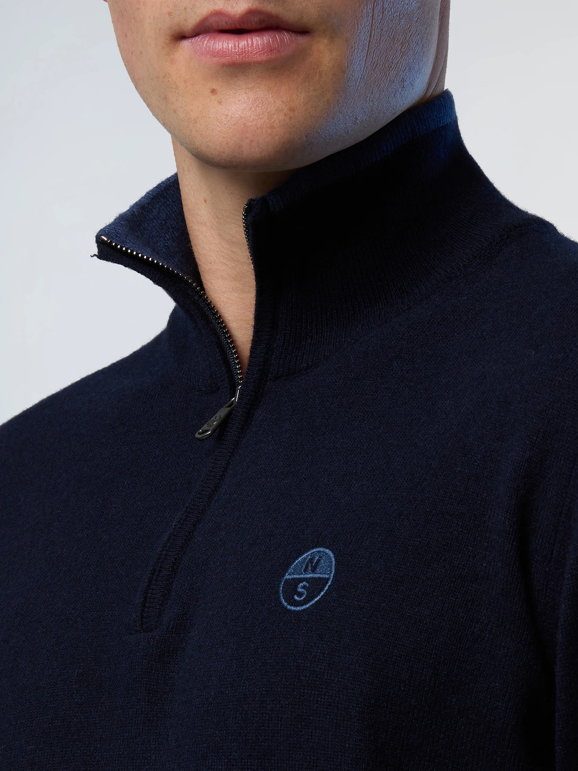 Cashmere half-zip sweater - Image 12