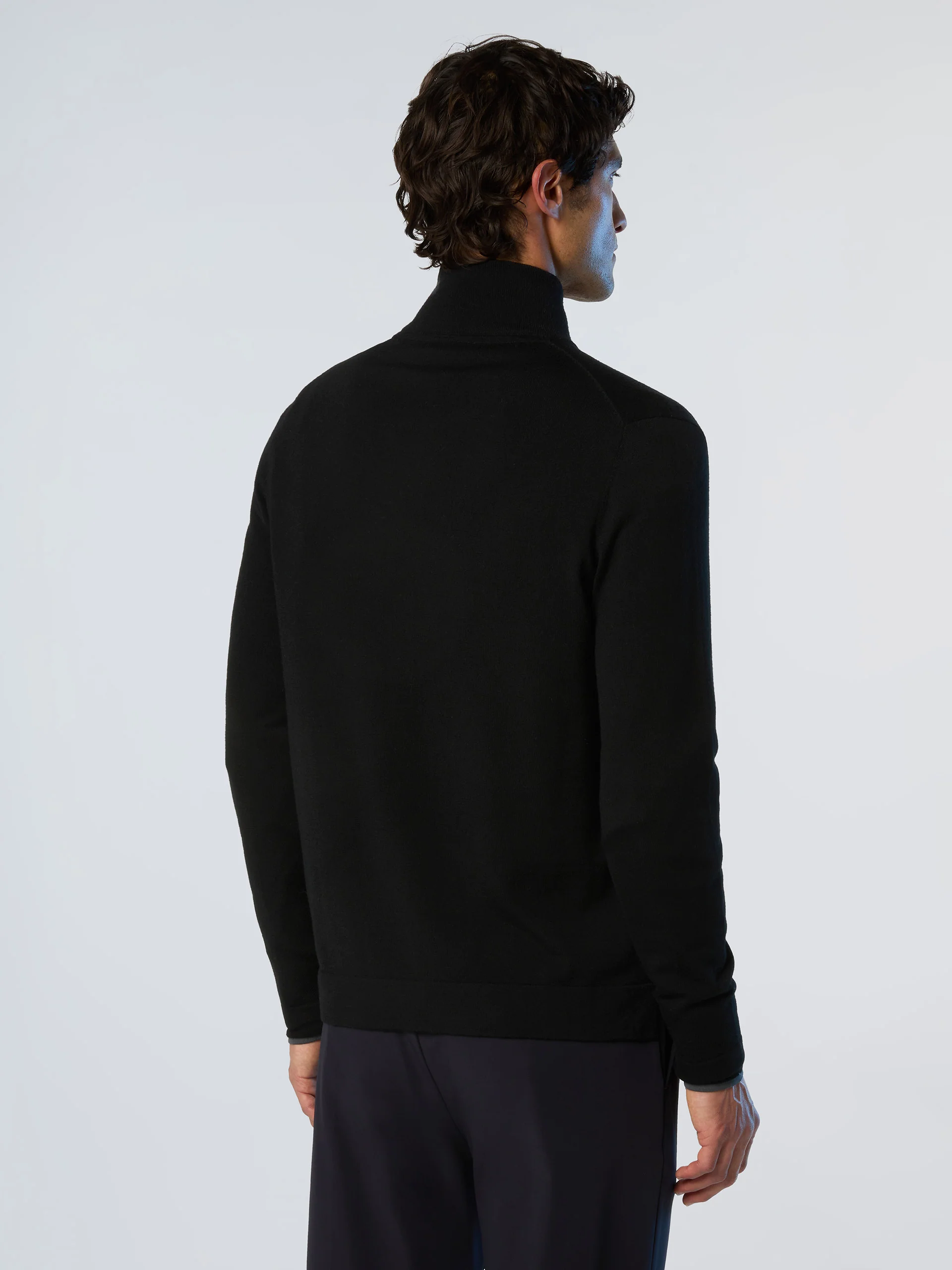 Half-zip sweater with slits - Image 18