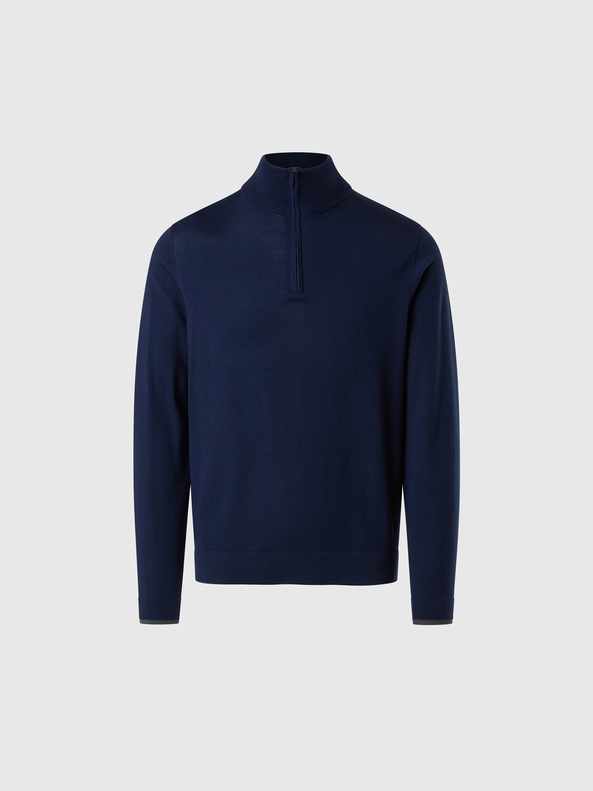 Half-zip sweater with slits - Image 3