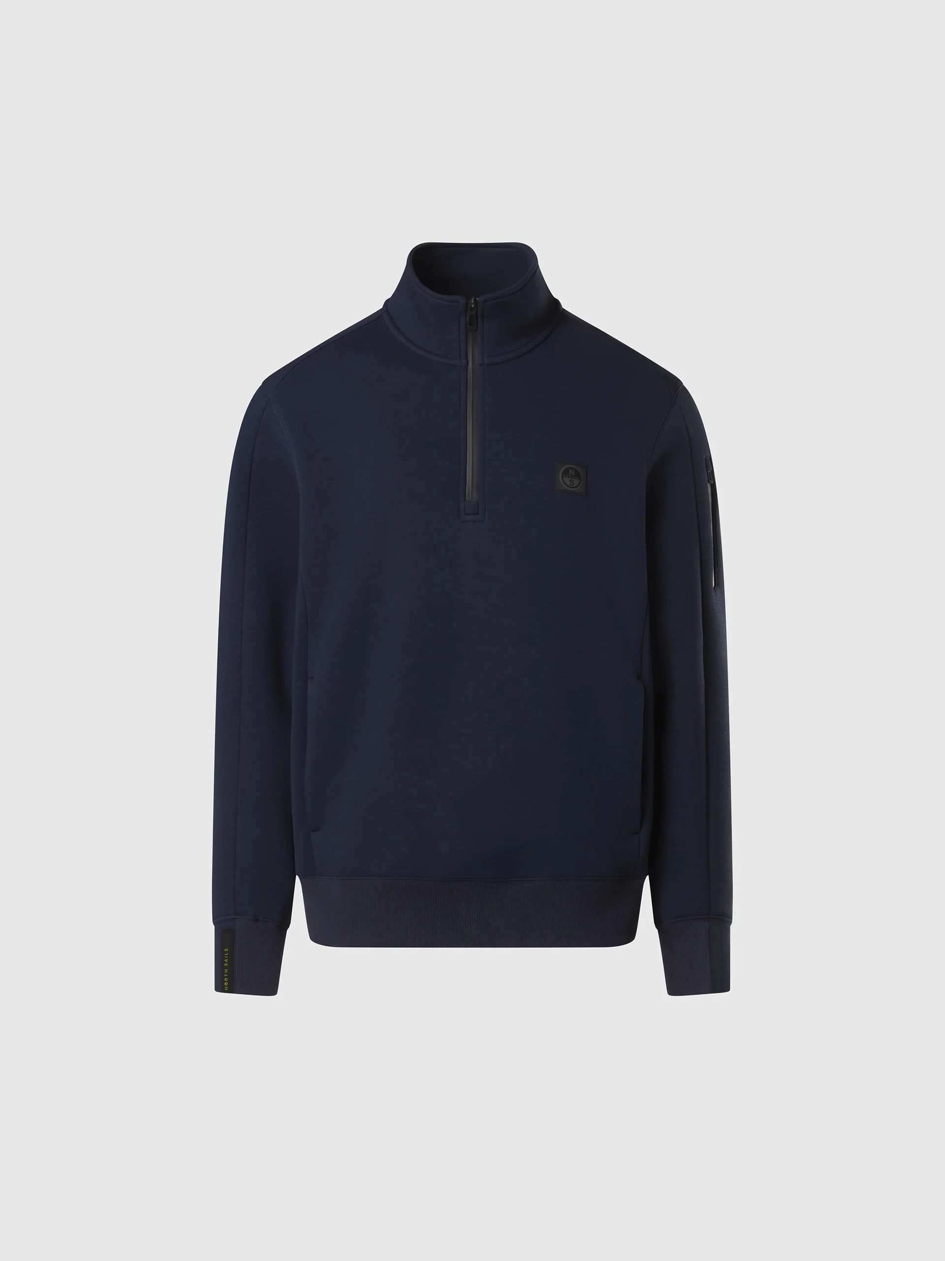 Piqué scuba half-zip sweatshirt - Image 11