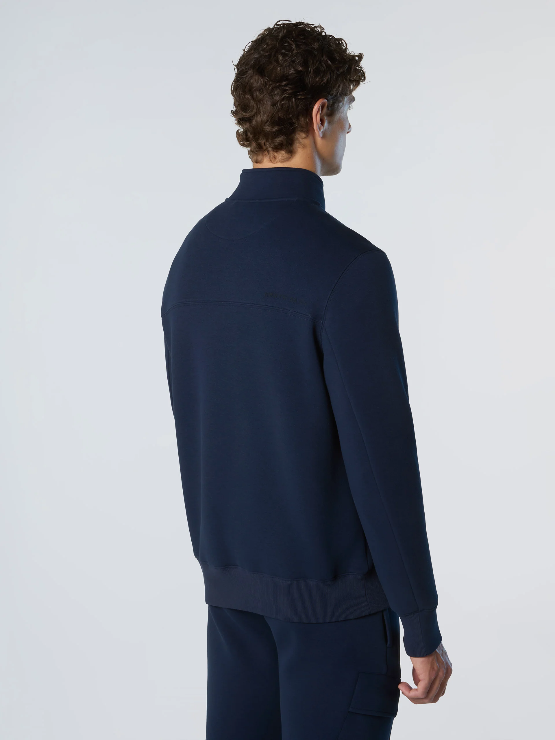 Piqué scuba half-zip sweatshirt - Image 12