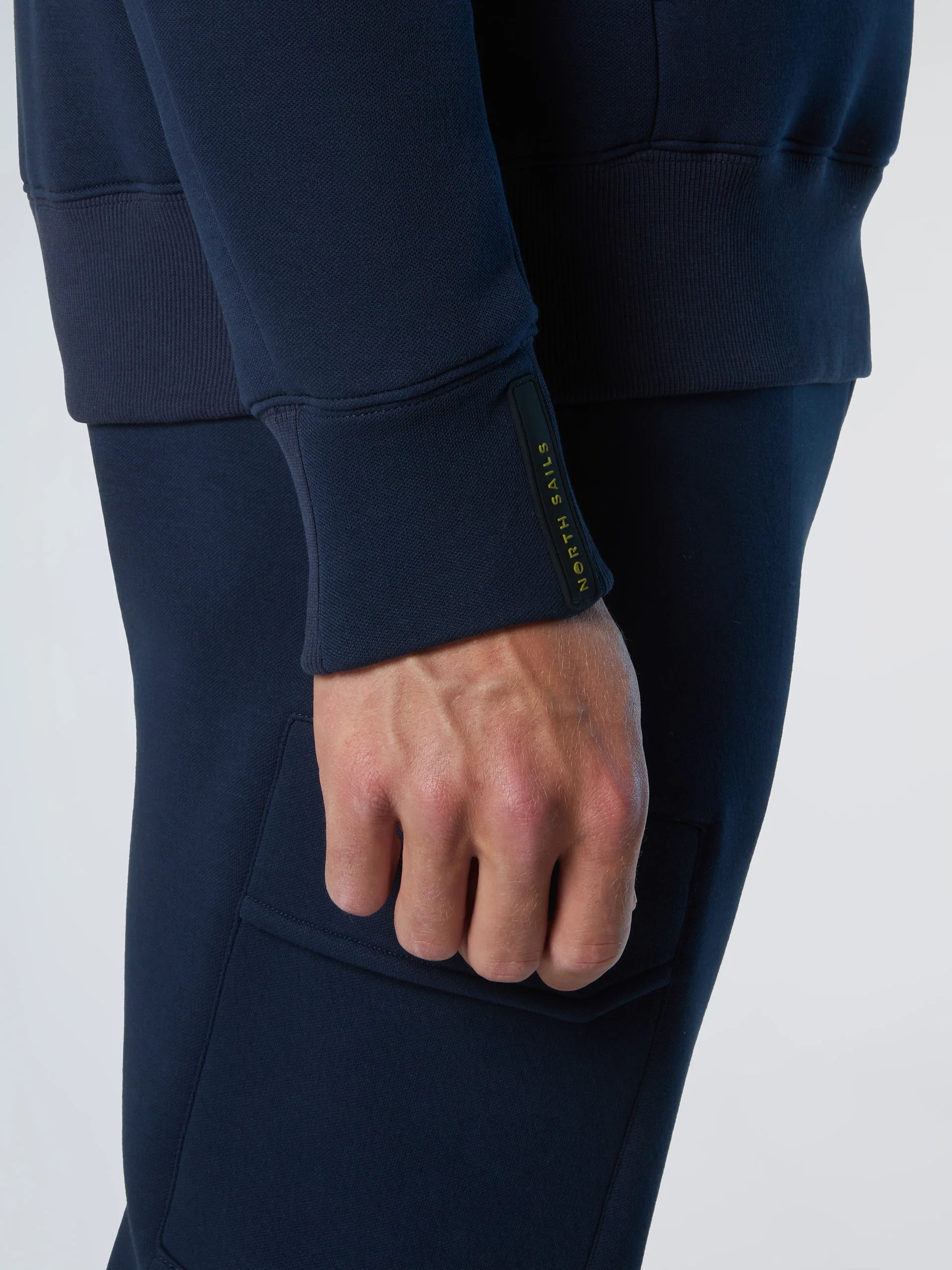 Piqué scuba half-zip sweatshirt - Image 15