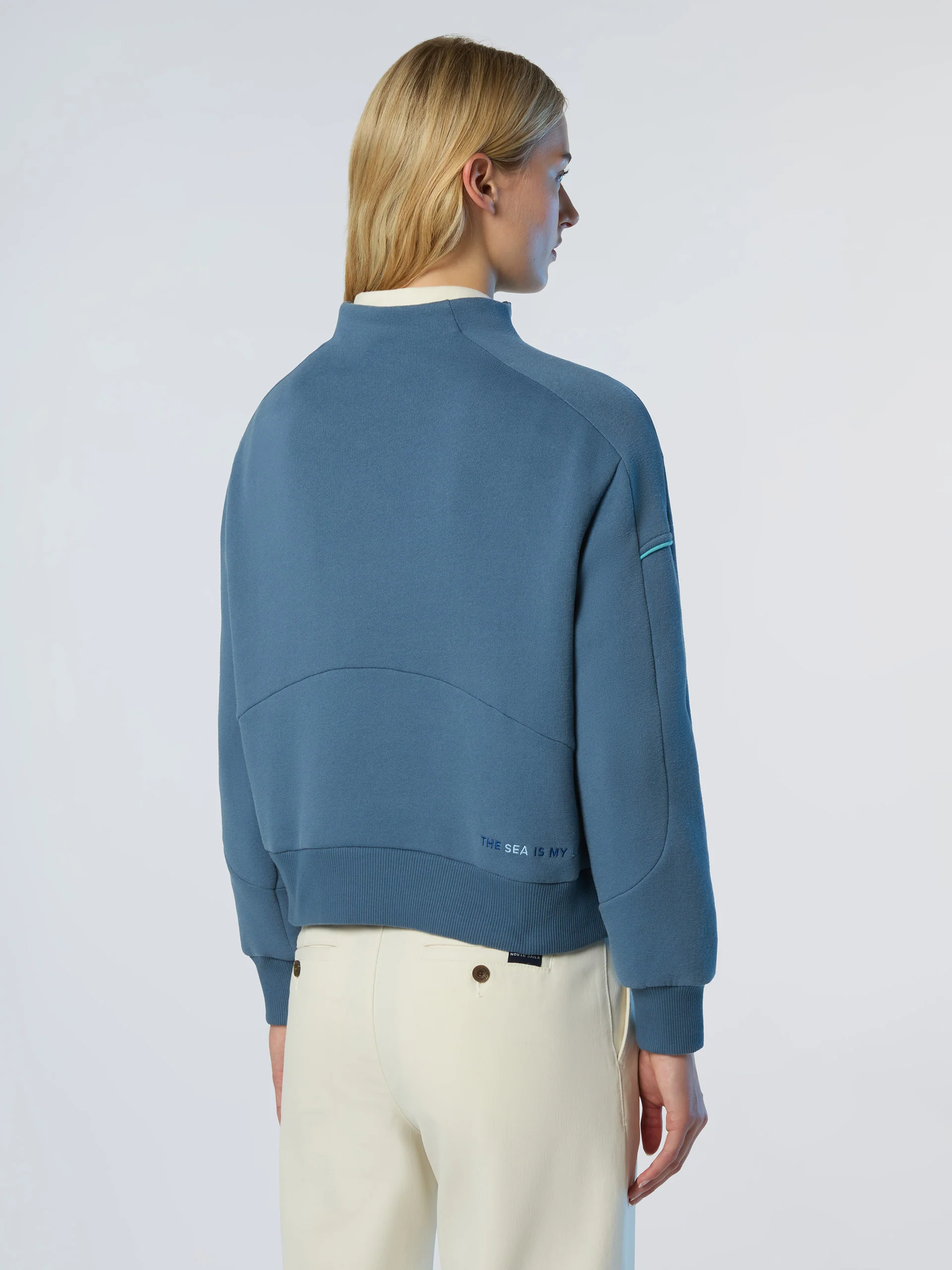 Winter fleece half-zip sweatshirt - Image 11