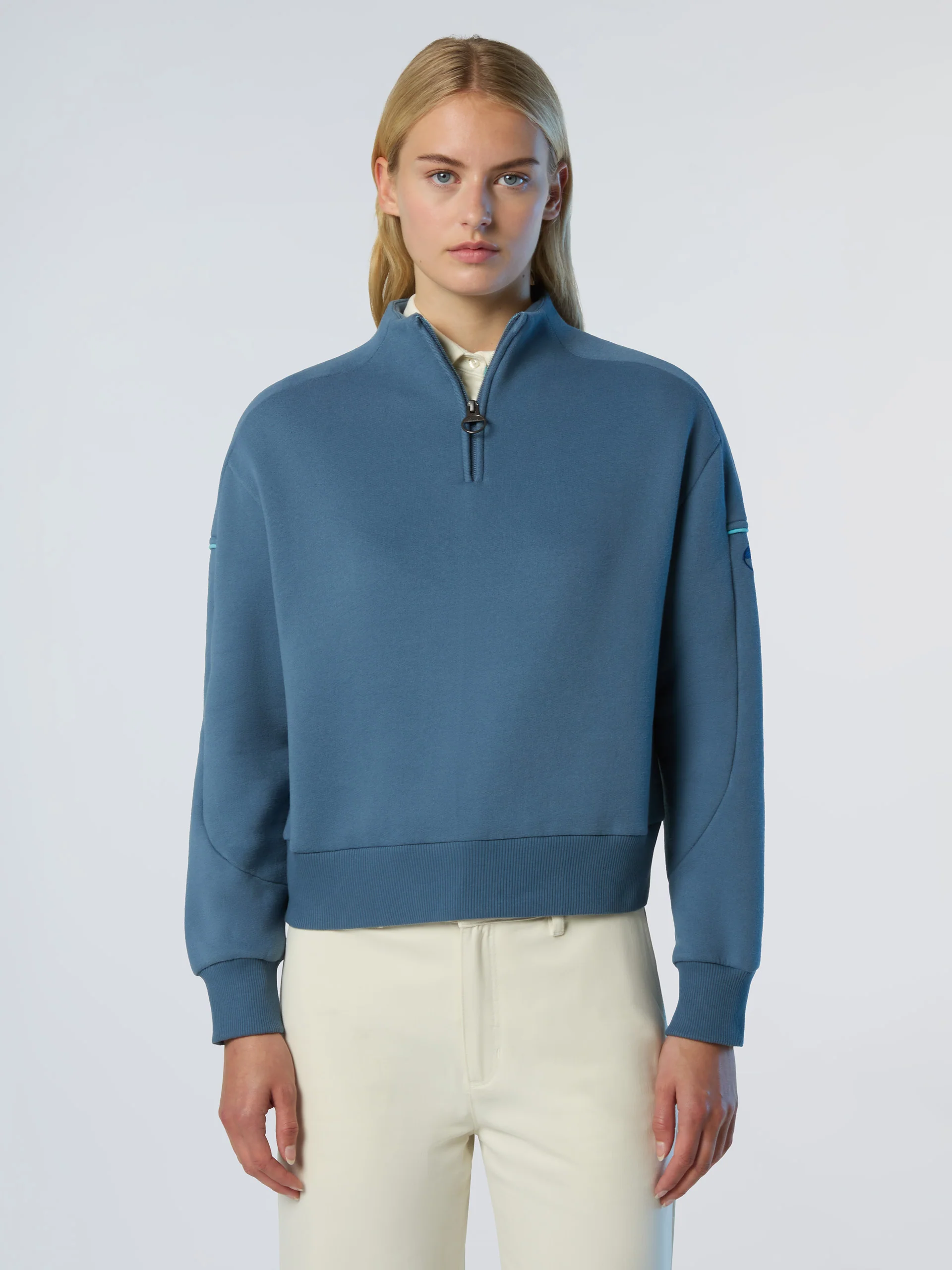 Winter fleece half-zip sweatshirt - Image 8