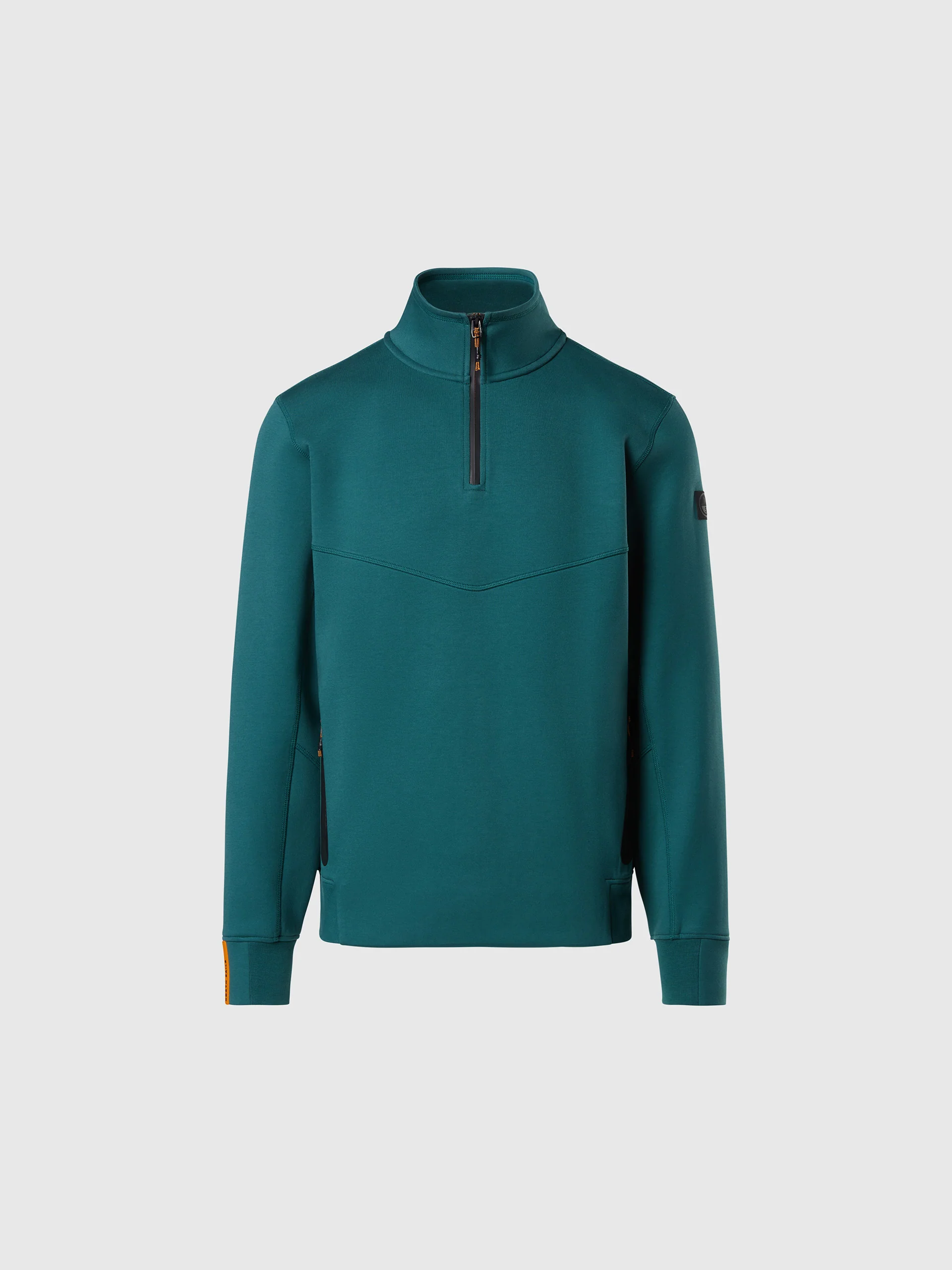 Interlock half-zip sweatshirt - Image 3
