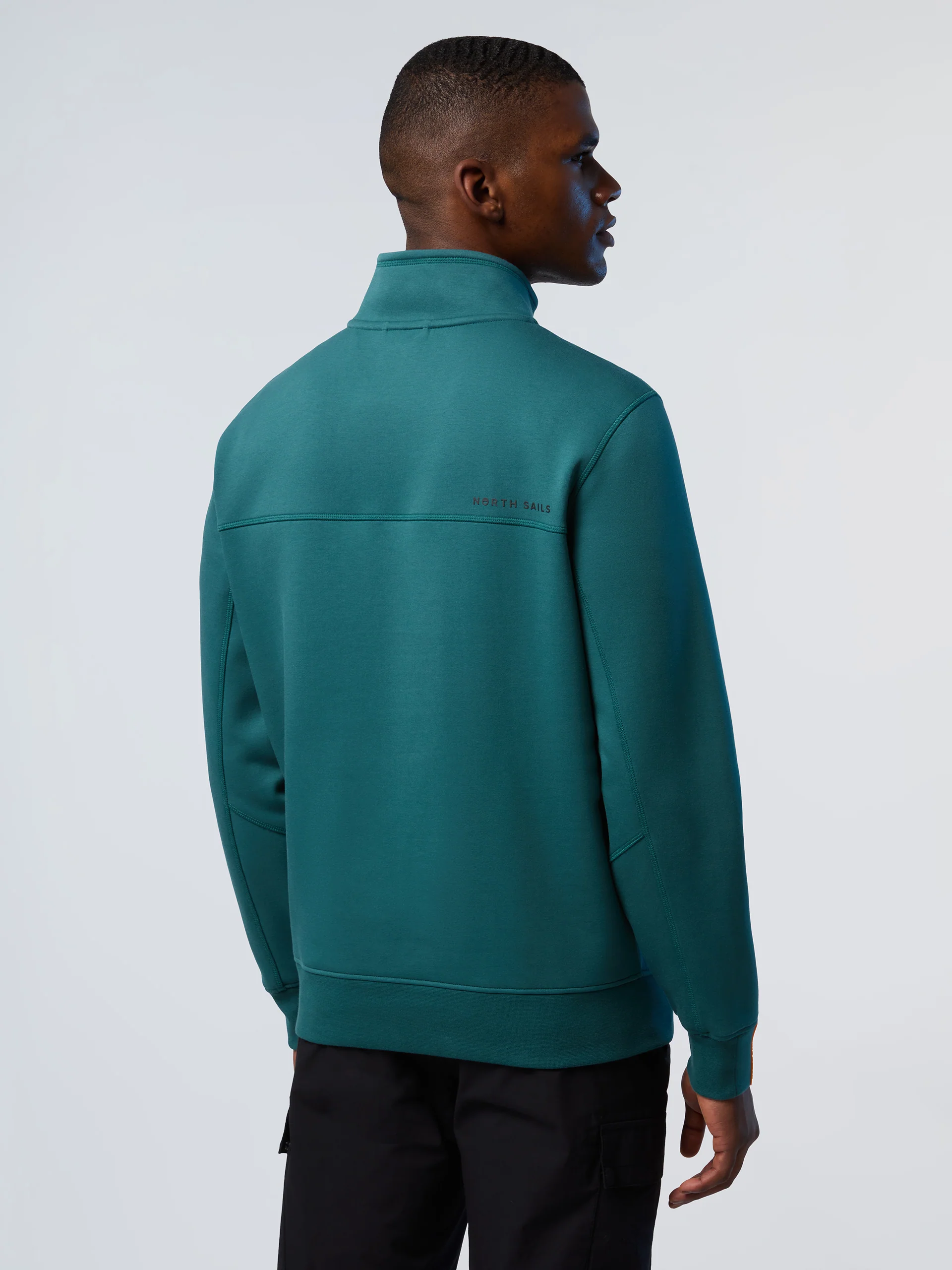 Interlock half-zip sweatshirt - Image 4