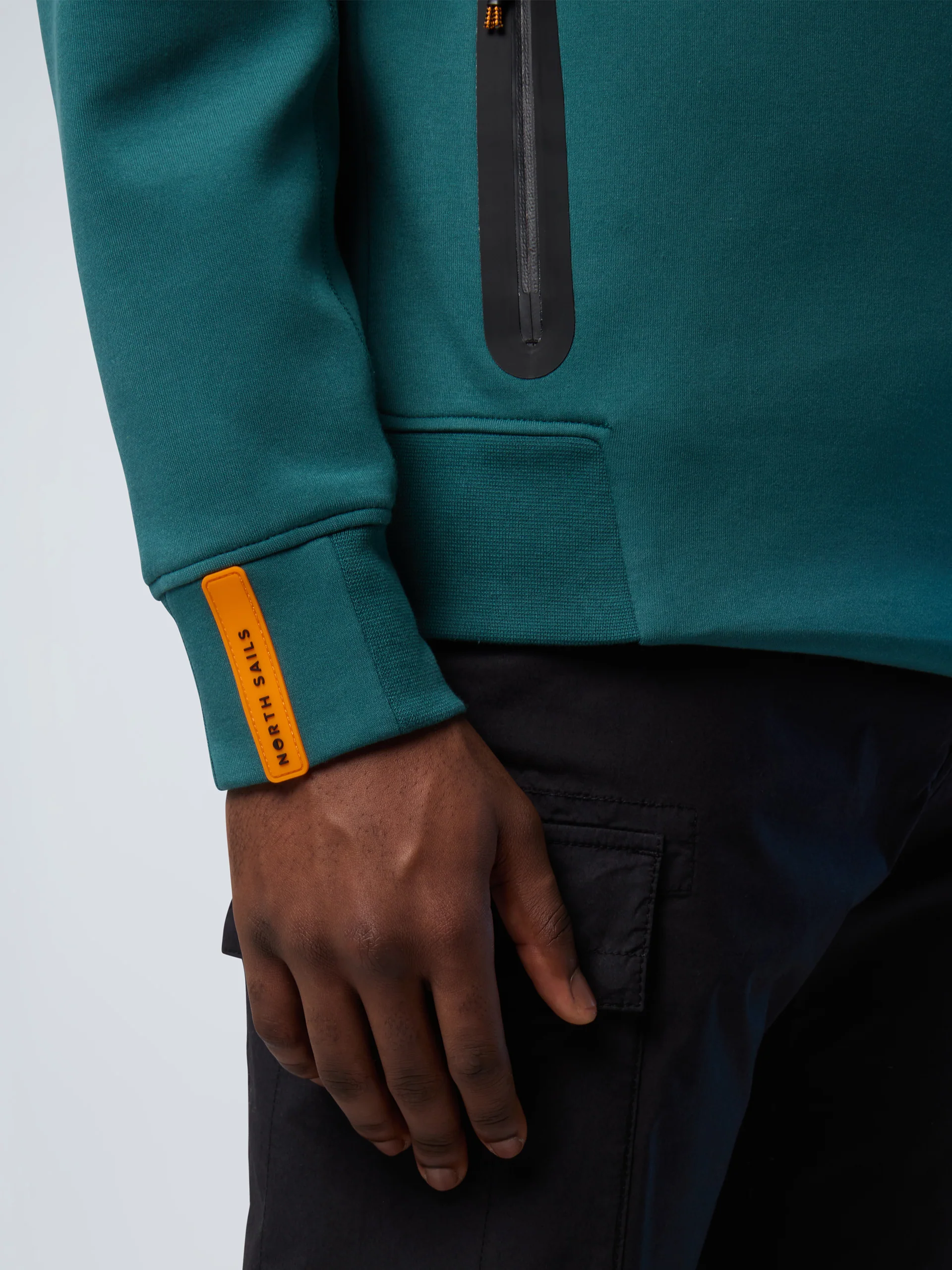 Interlock half-zip sweatshirt - Image 8