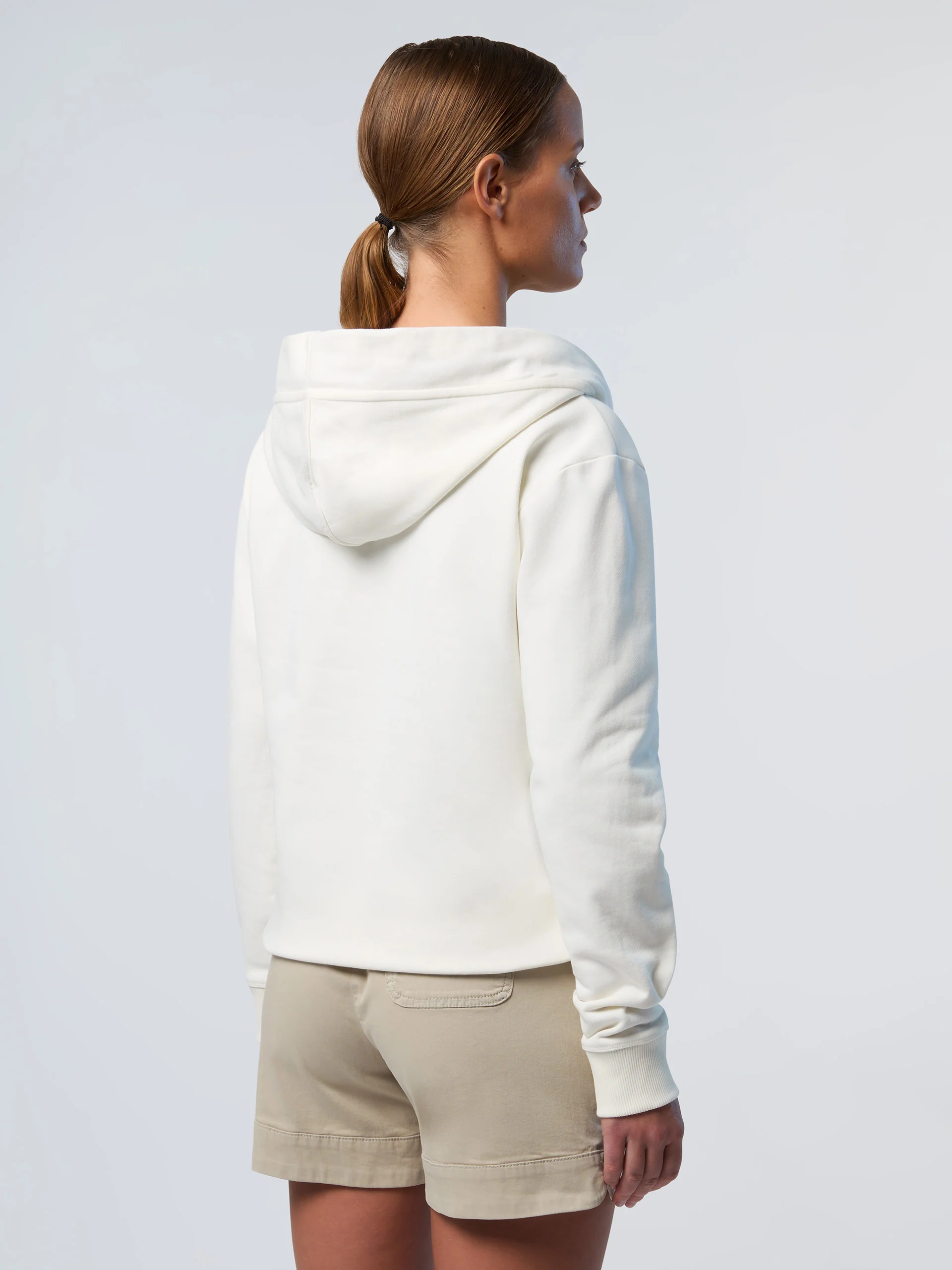 V-neck hoodie with North Sails print - Image 4