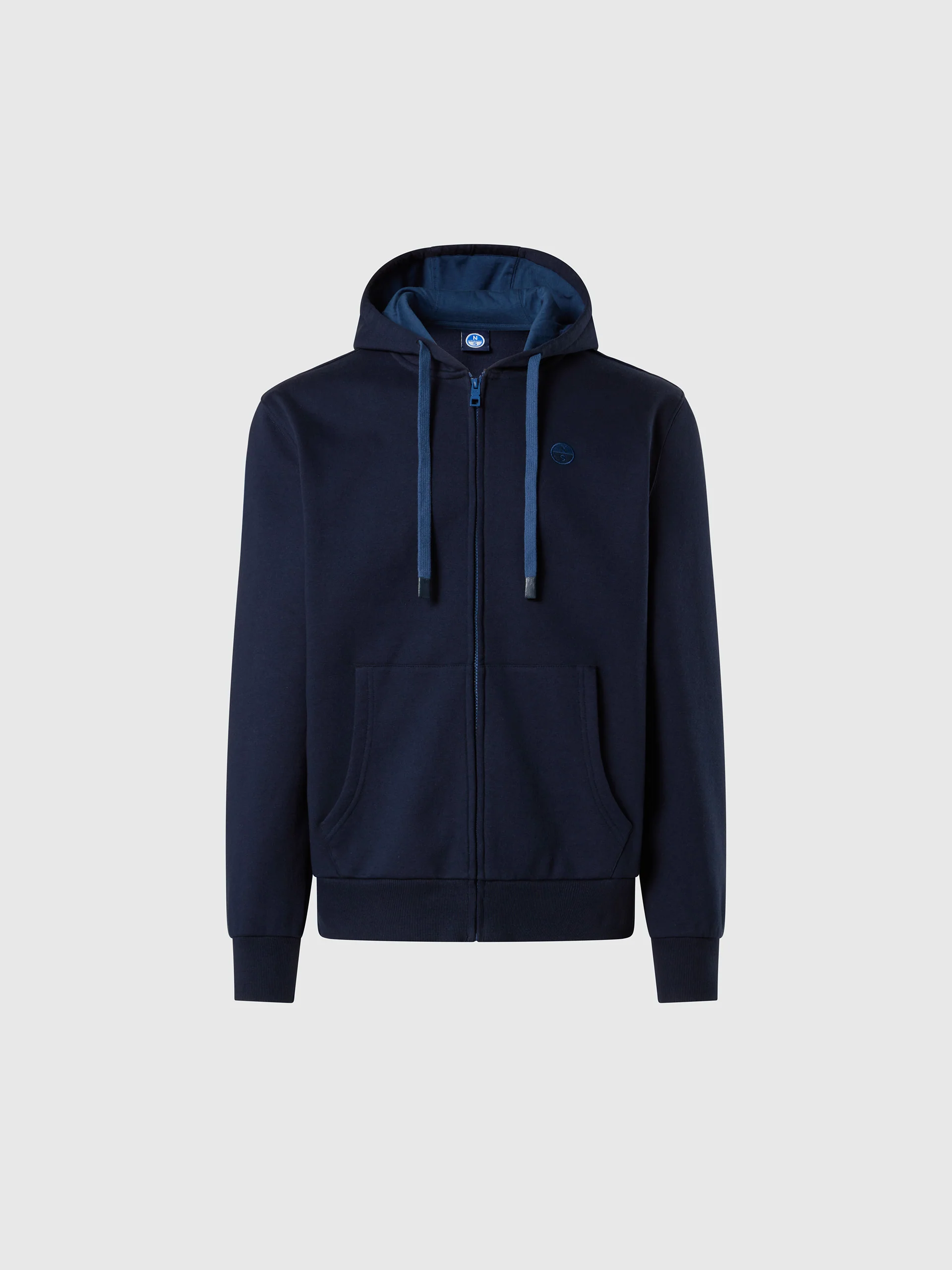 Full-zip hoodie with embroidered logo - Image 20