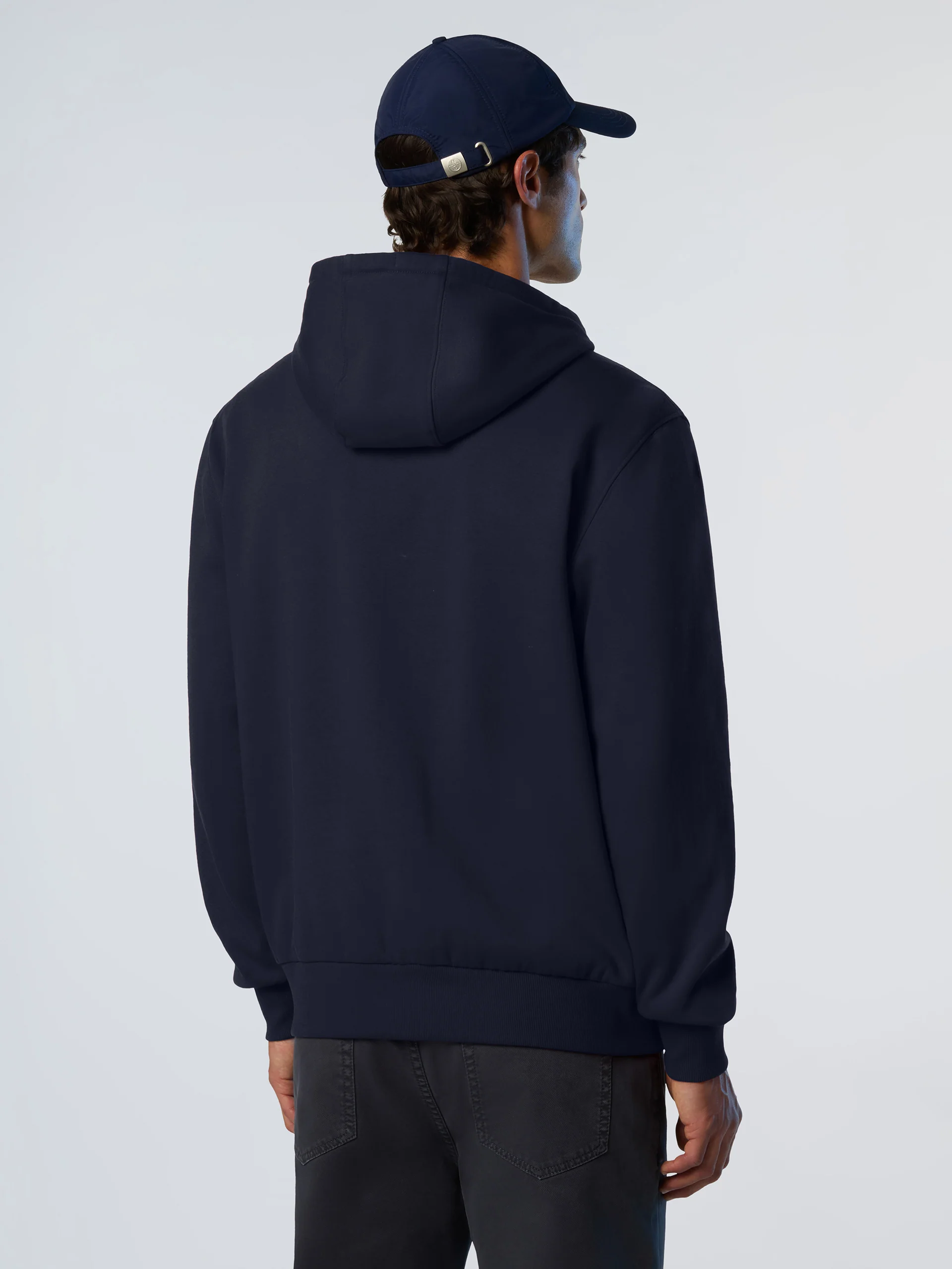 Full-zip hoodie with embroidered logo - Image 30