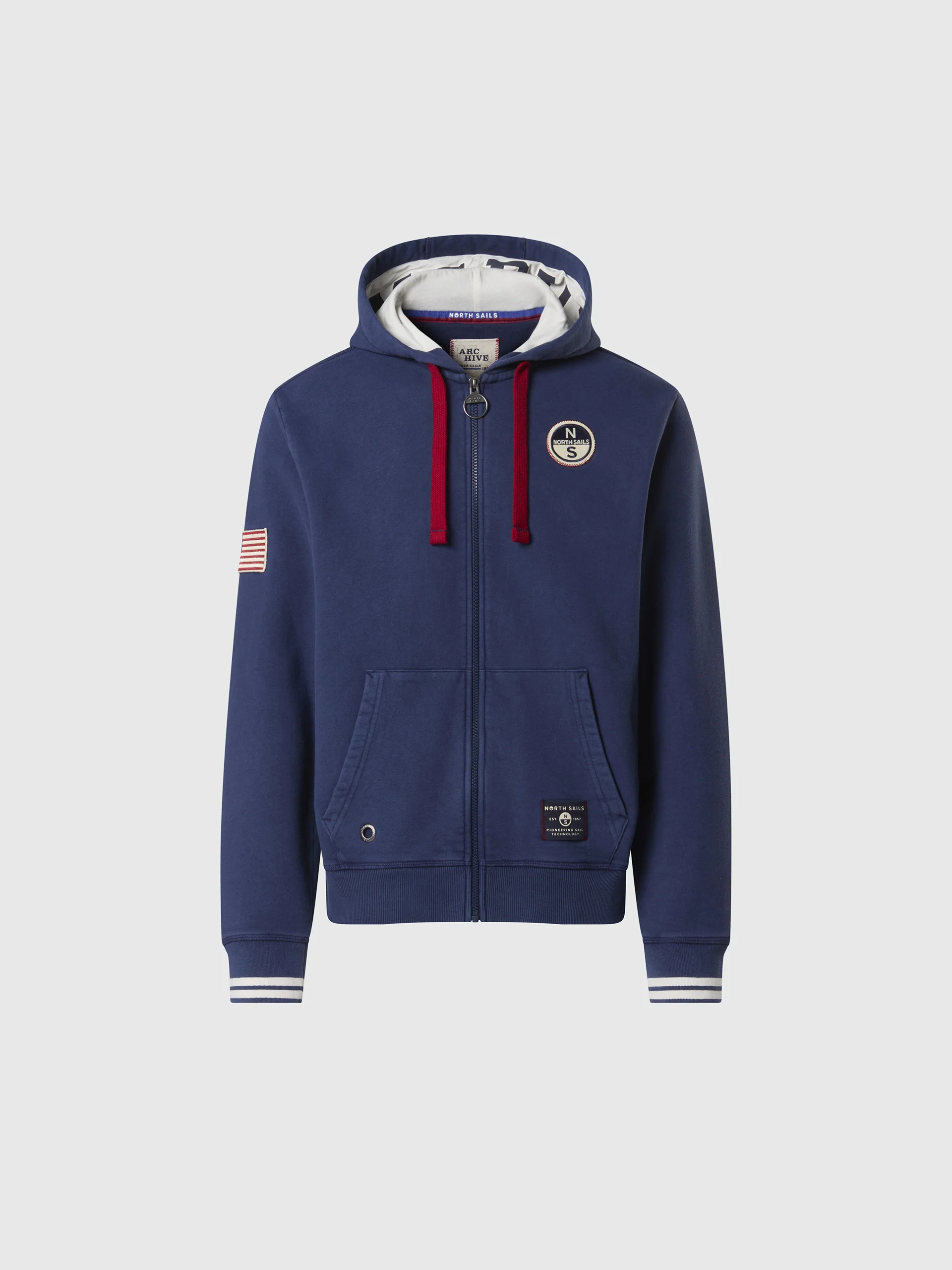 Archival full-zip hoodie - Image 3