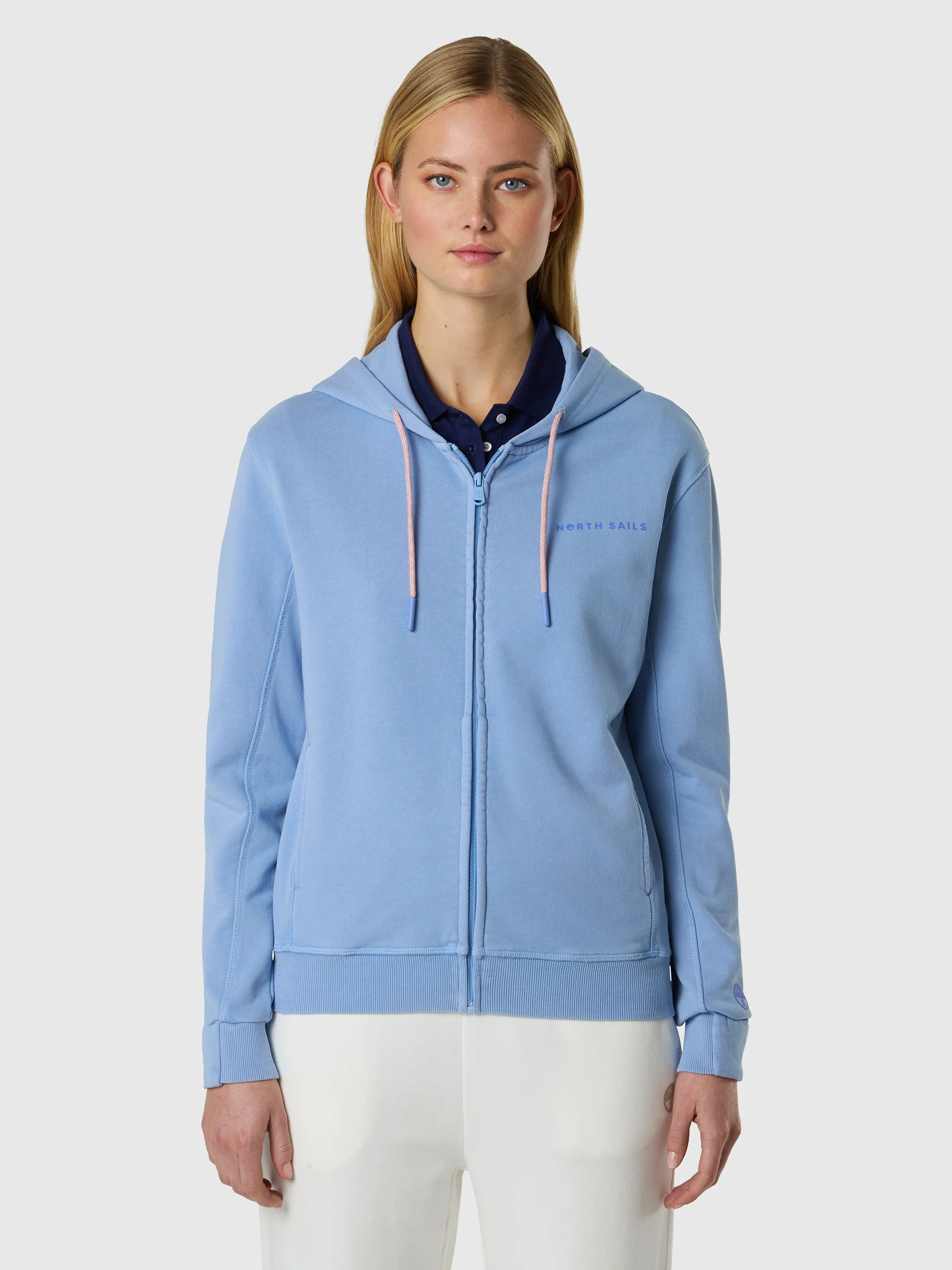 French Terry zipper hoodie - Image 15