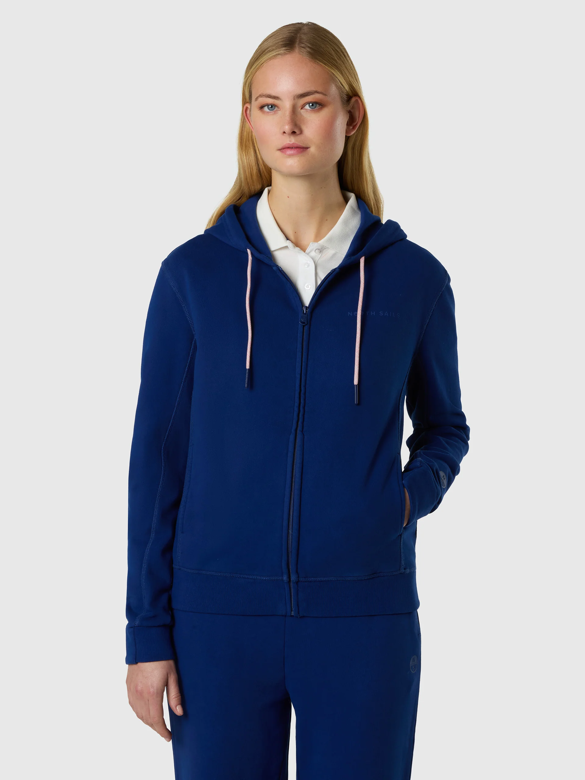 French Terry zipper hoodie - Image 8