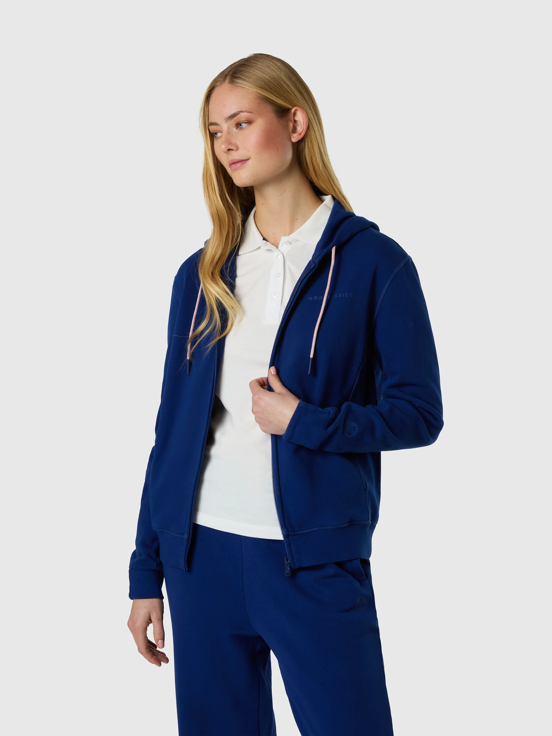 French Terry zipper hoodie - Image 9