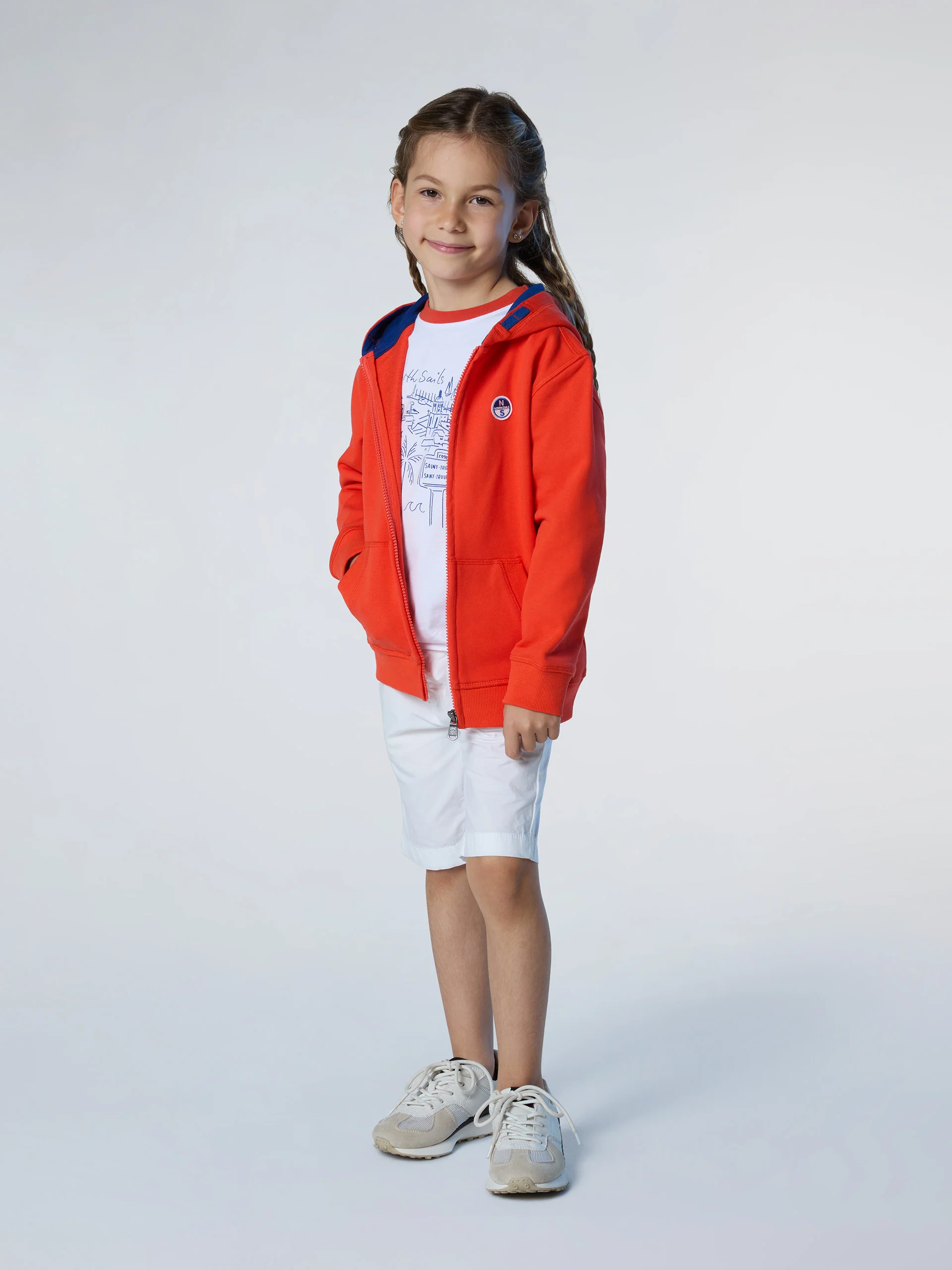 Full-zip hoodie with logo patch - Image 10