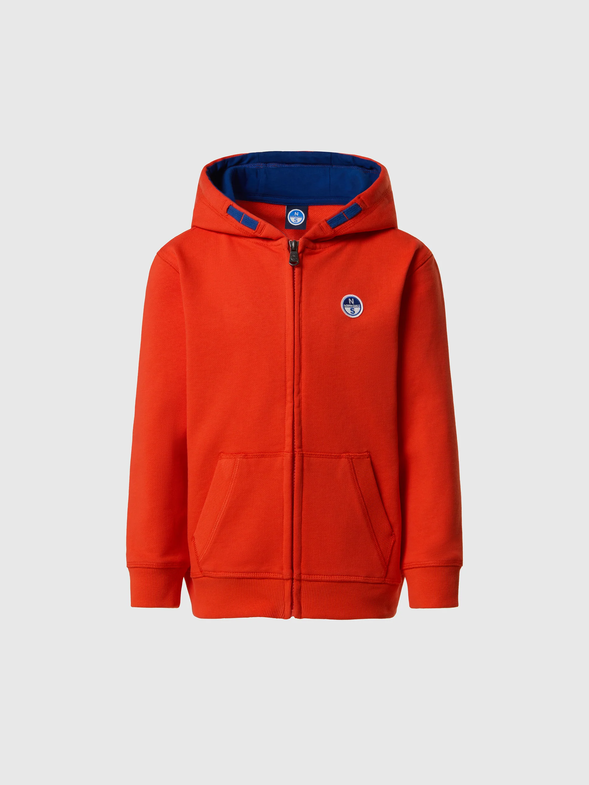 Full-zip hoodie with logo patch - Image 23