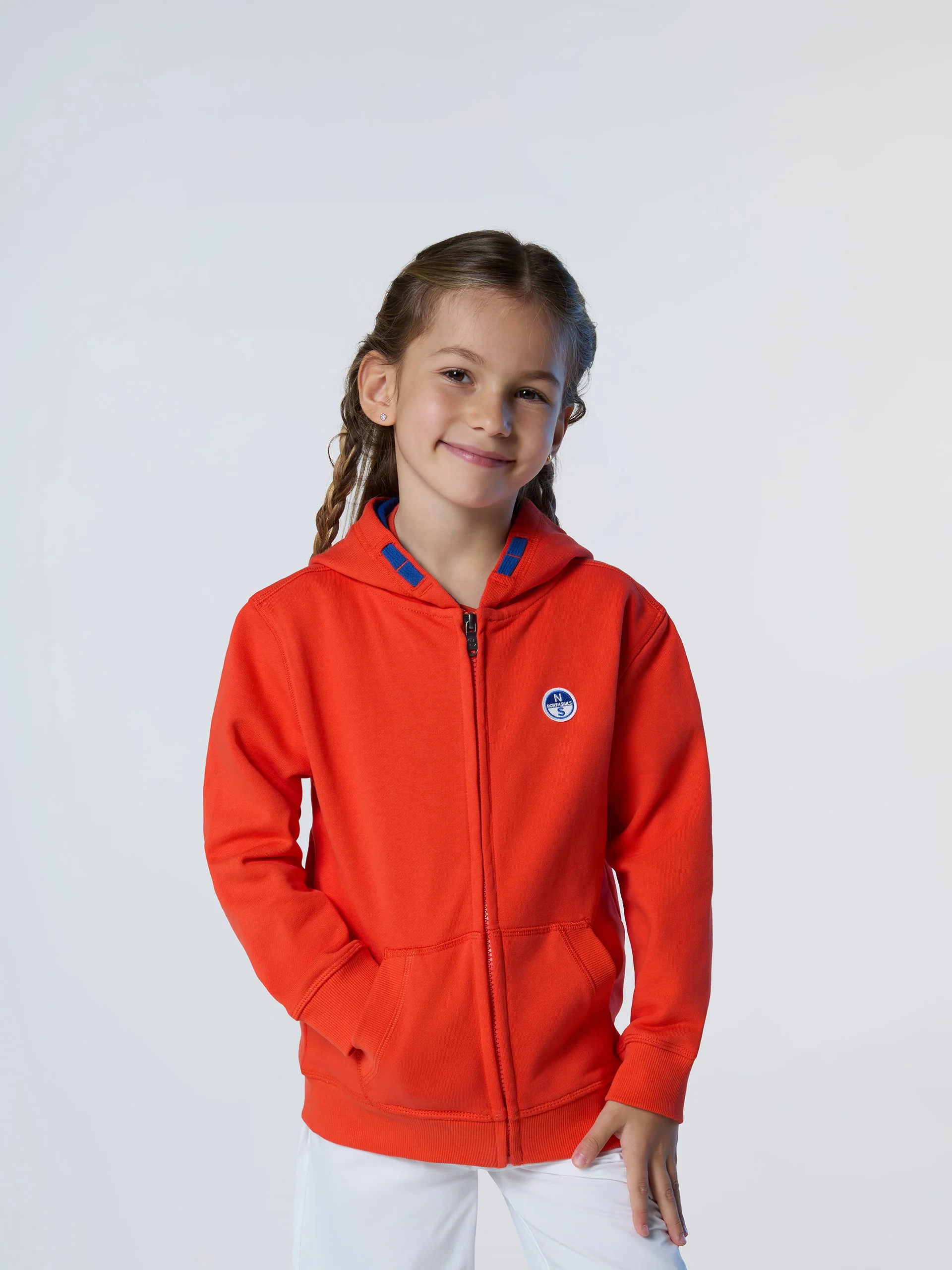 Full-zip hoodie with logo patch - Image 7
