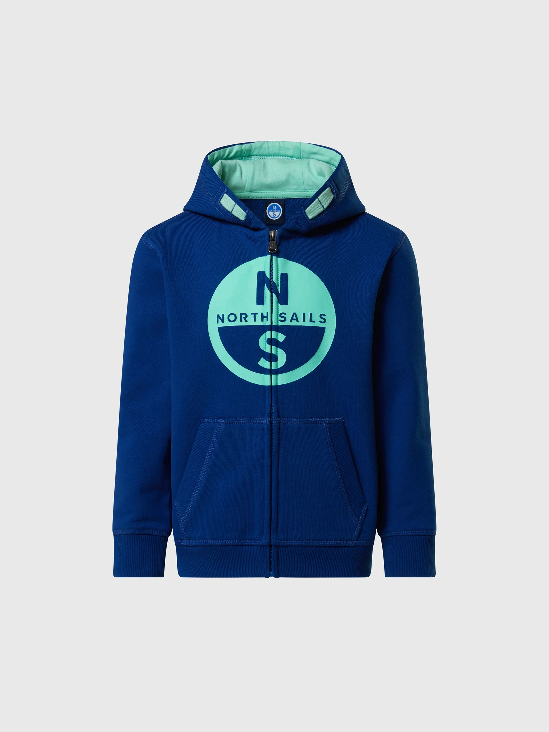 Full-zip hoodie with maxi logo print - Image 15