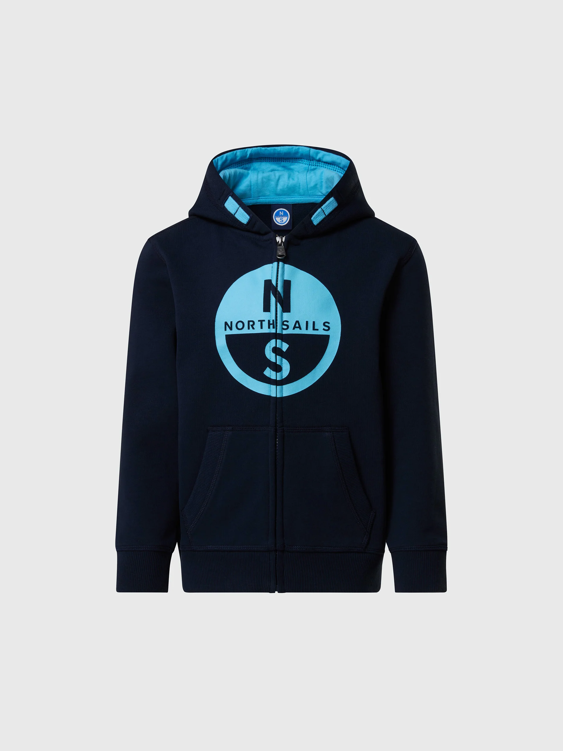 Full-zip hoodie with maxi logo print - Image 21