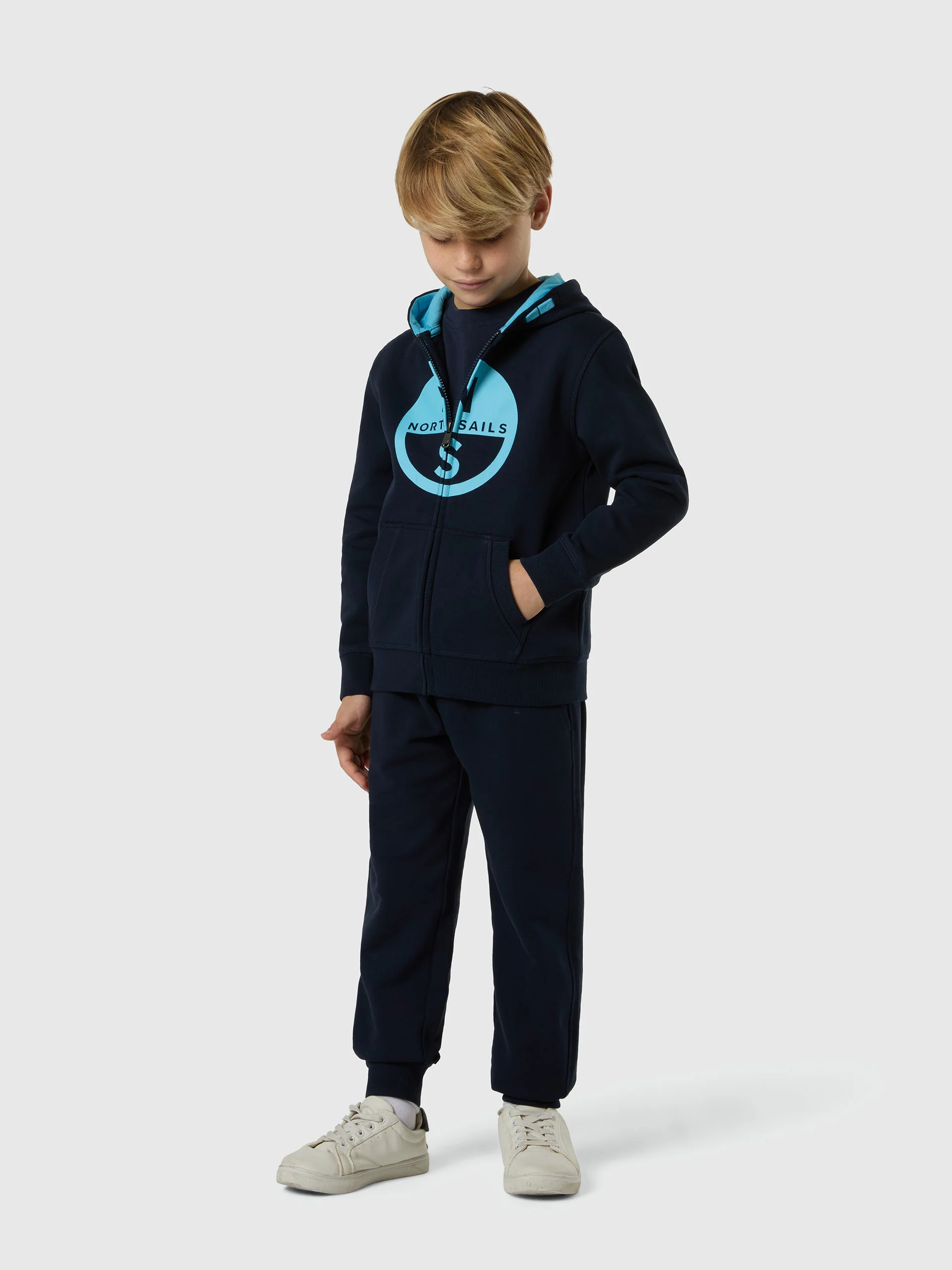 Full-zip hoodie with maxi logo print - Image 23