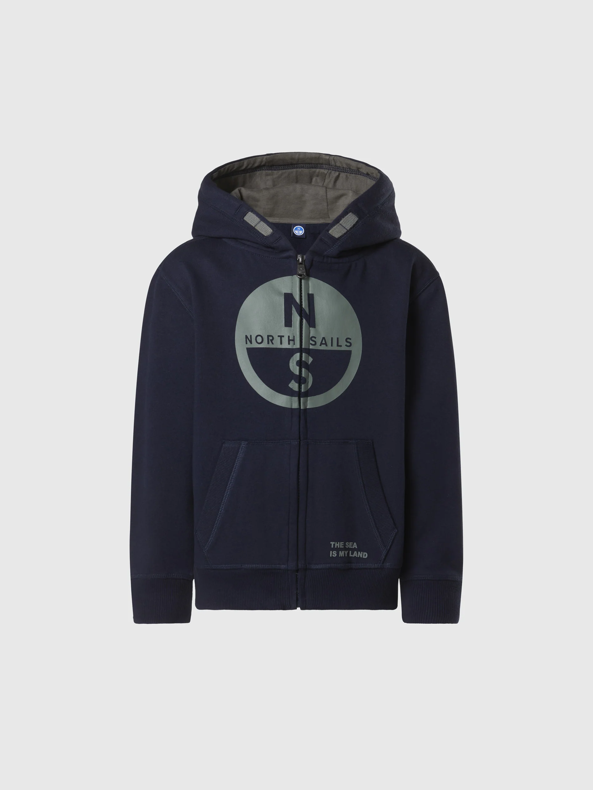 Full-zip hoodie with maxi logo - Image 17