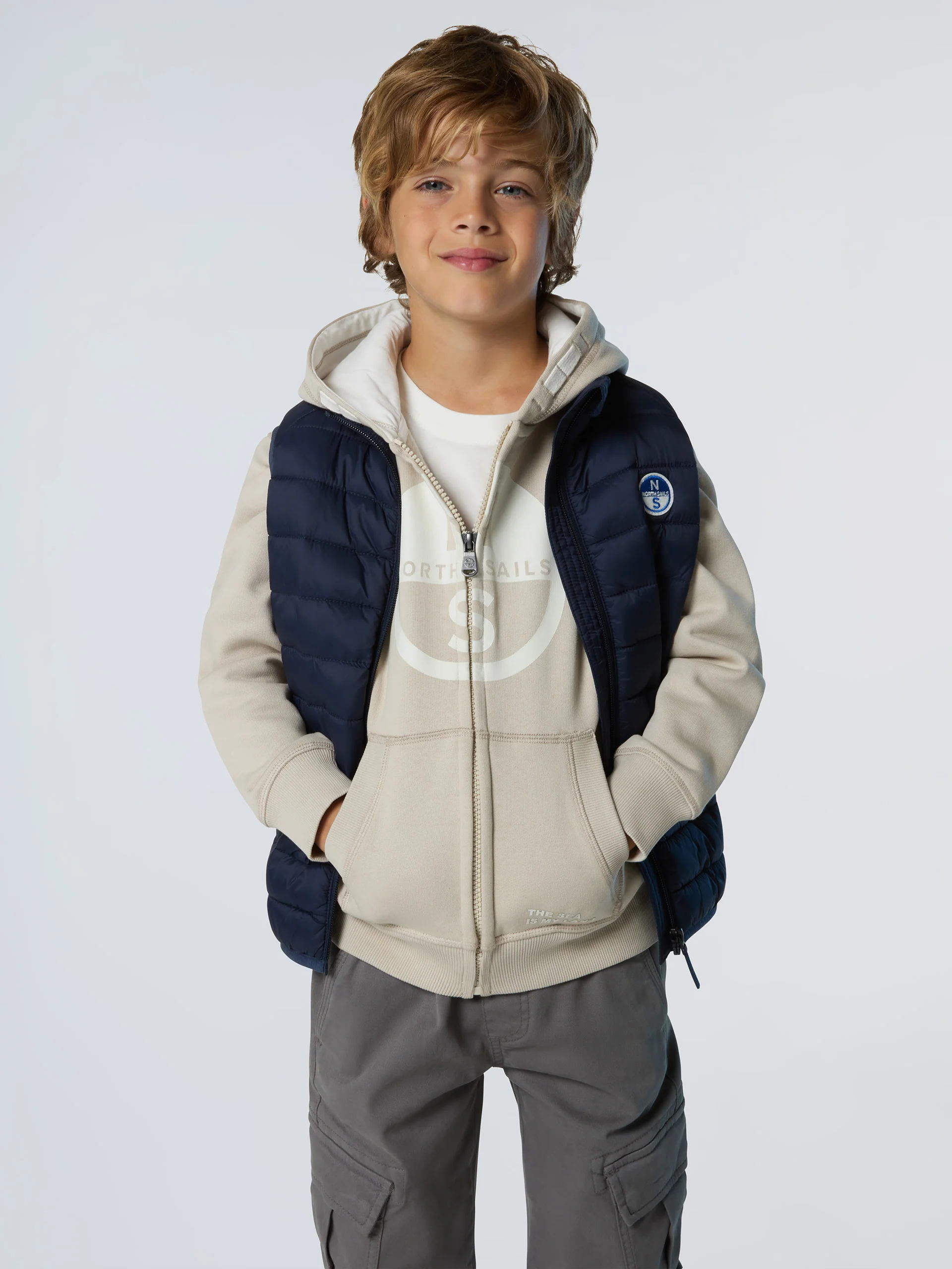 Full-zip hoodie with maxi logo - Image 23