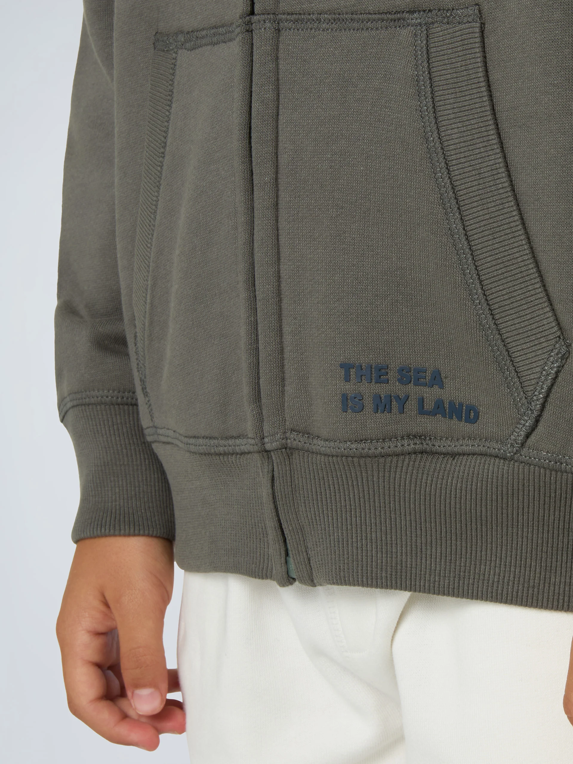 Full-zip hoodie with maxi logo - Image 35
