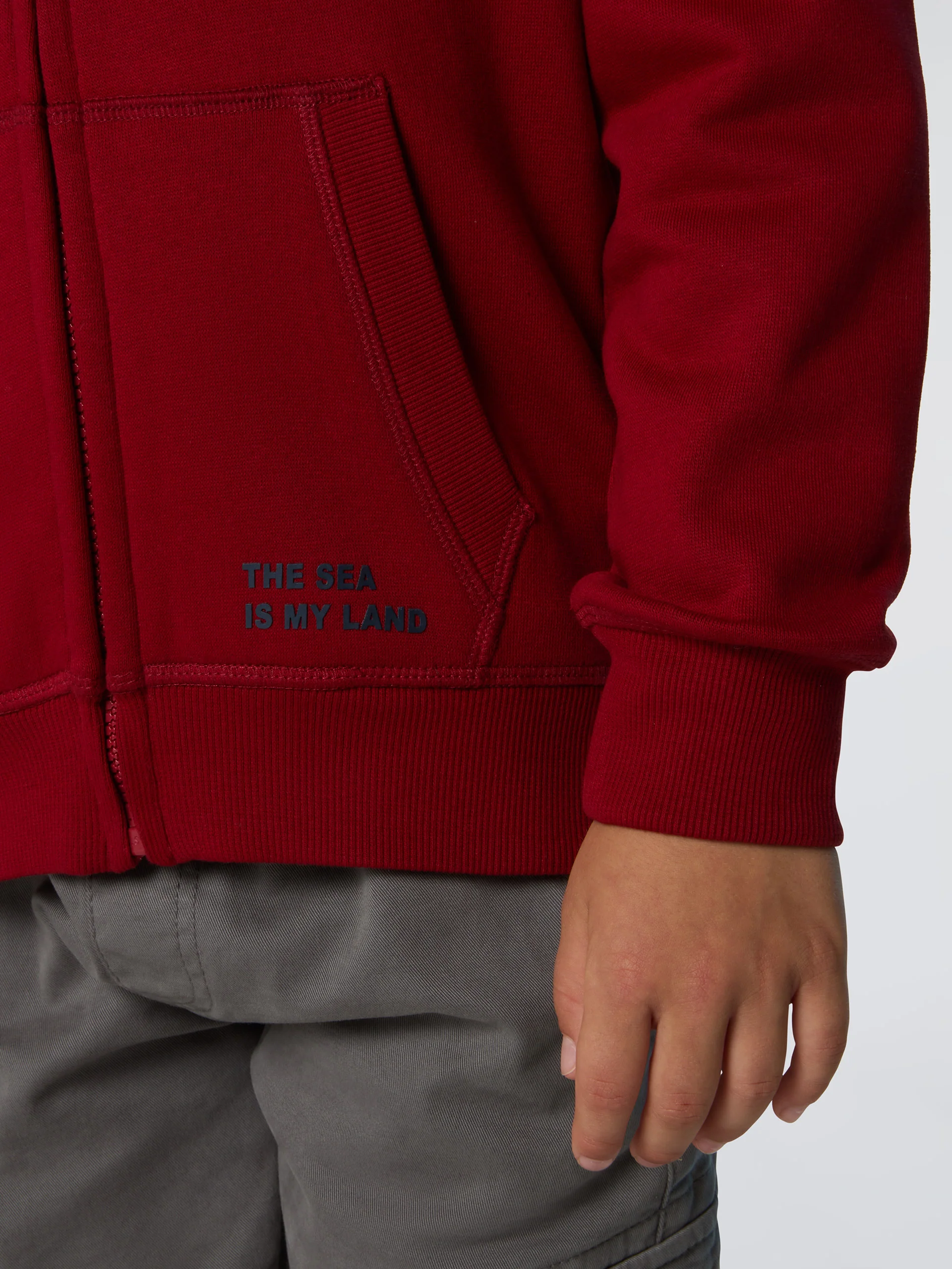 Full-zip hoodie with maxi logo - Image 7