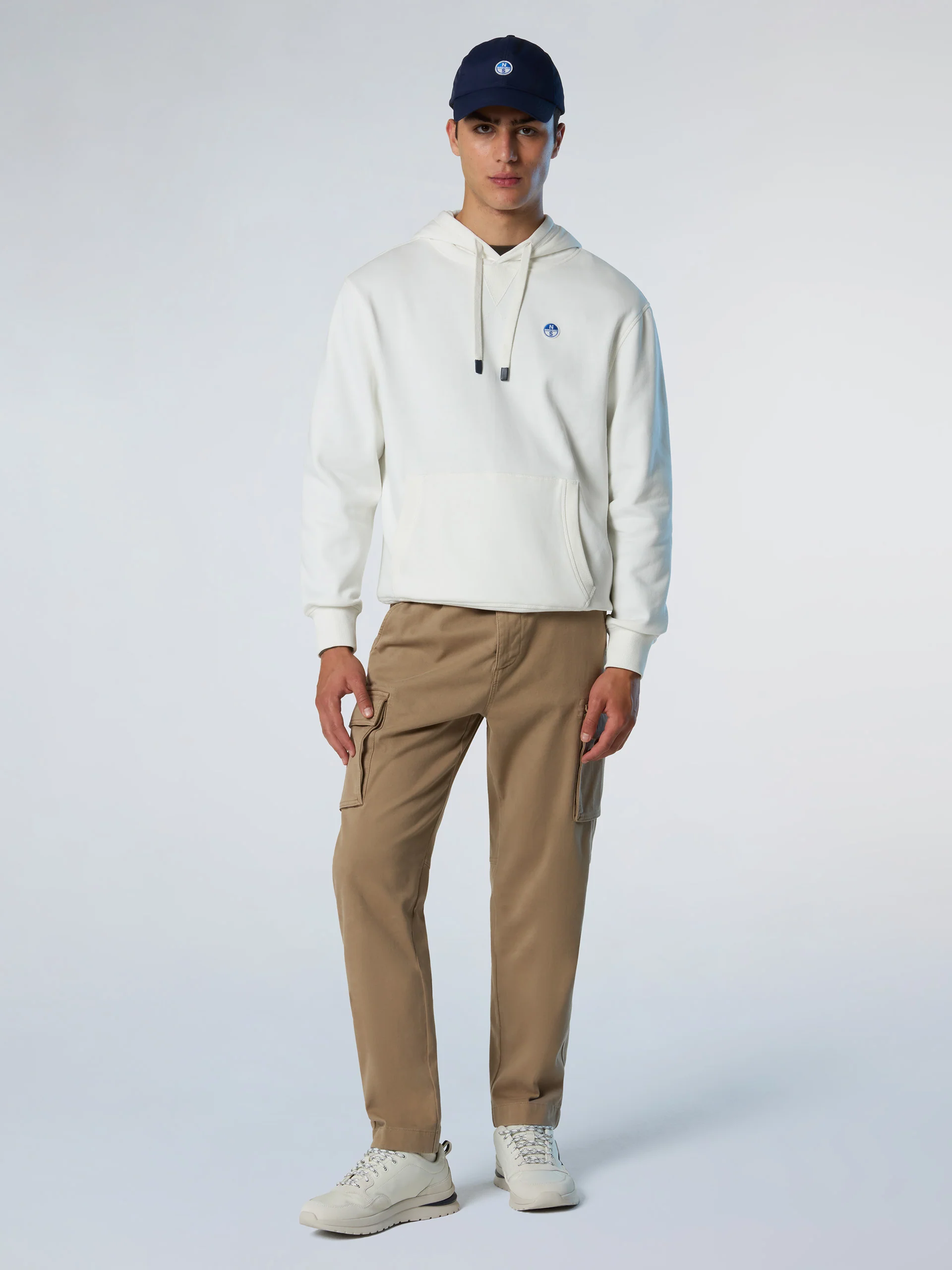 Hoodie with logo patch - Image 5