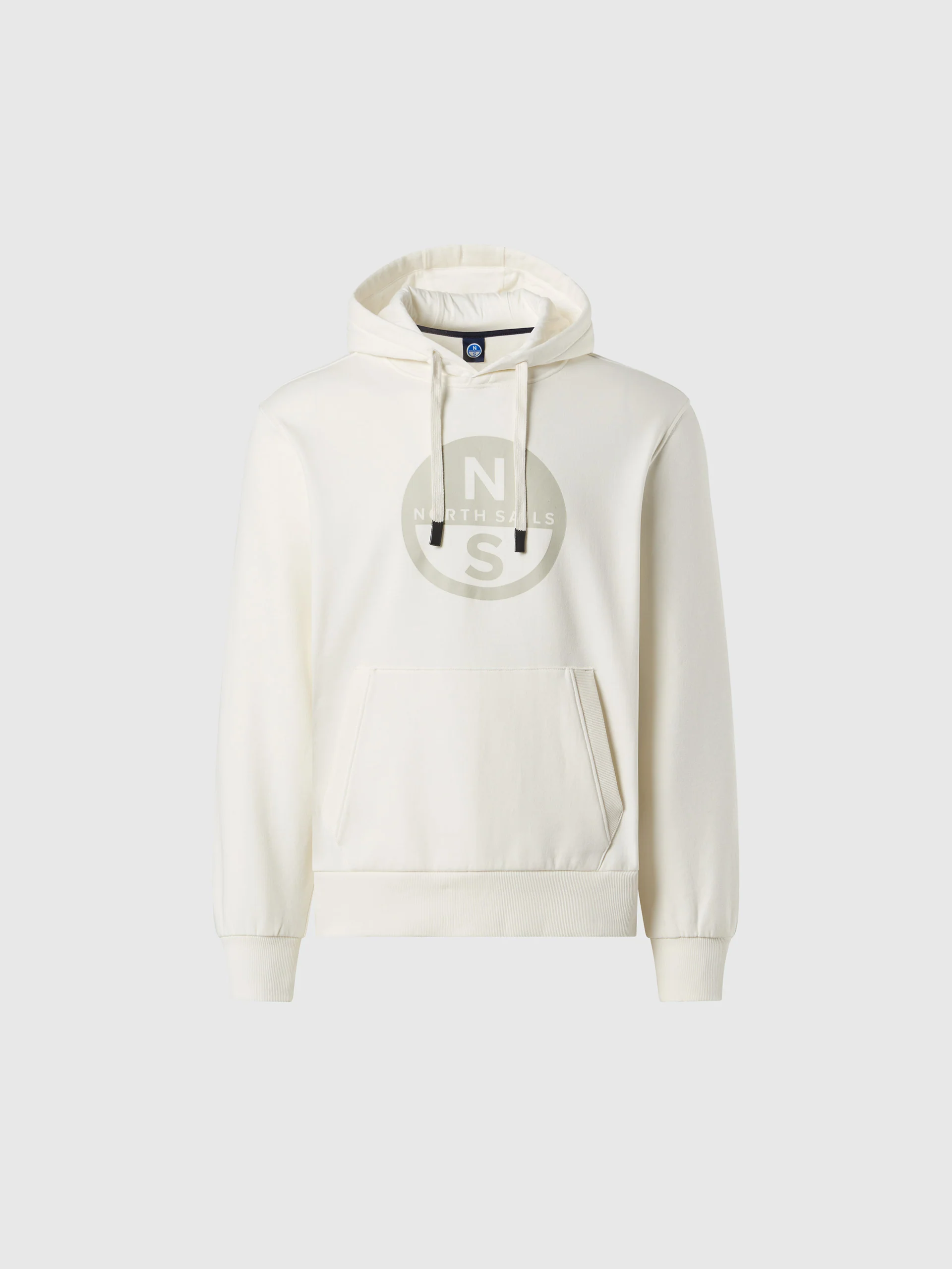 Hoodie with maxi logo print - Image 3