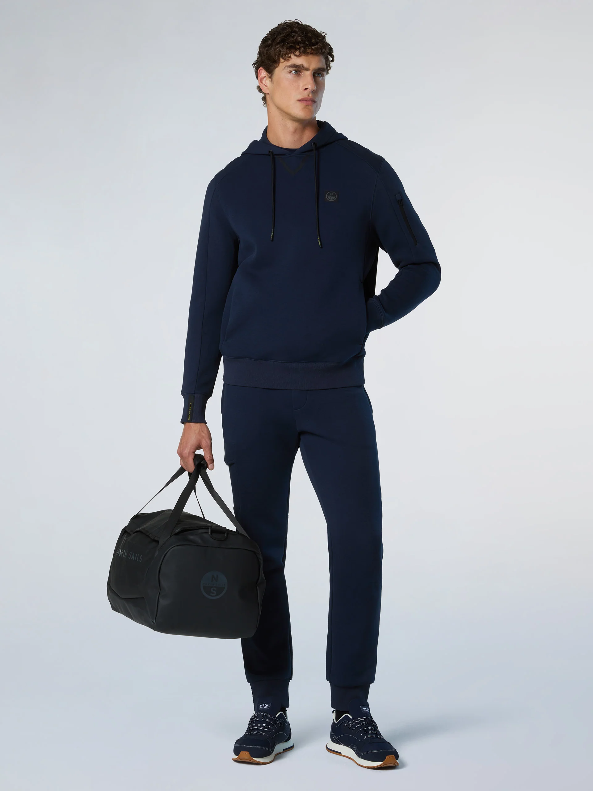 Piqué scuba hoodie - Image 13