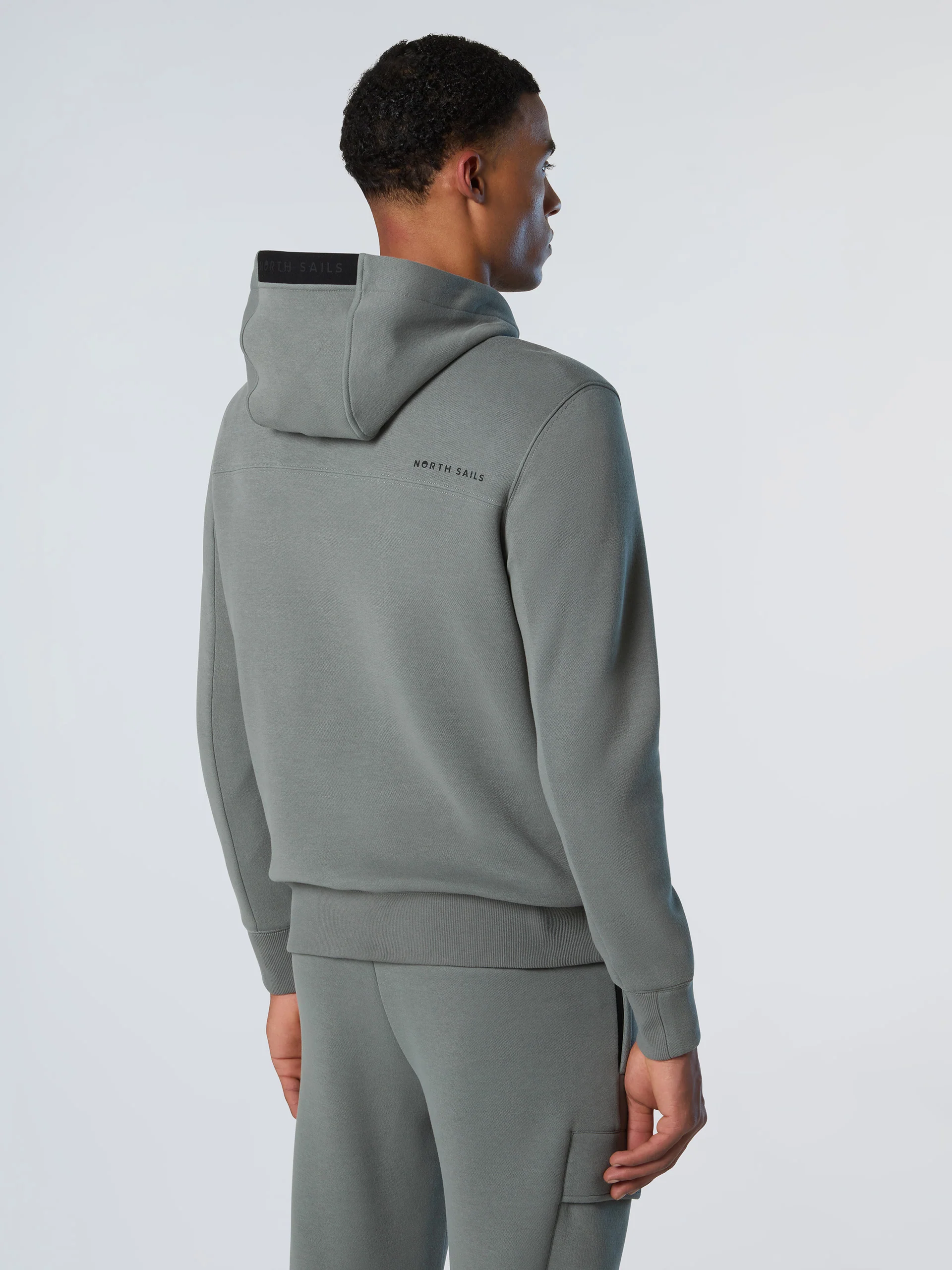 Piqué scuba hoodie - Image 20