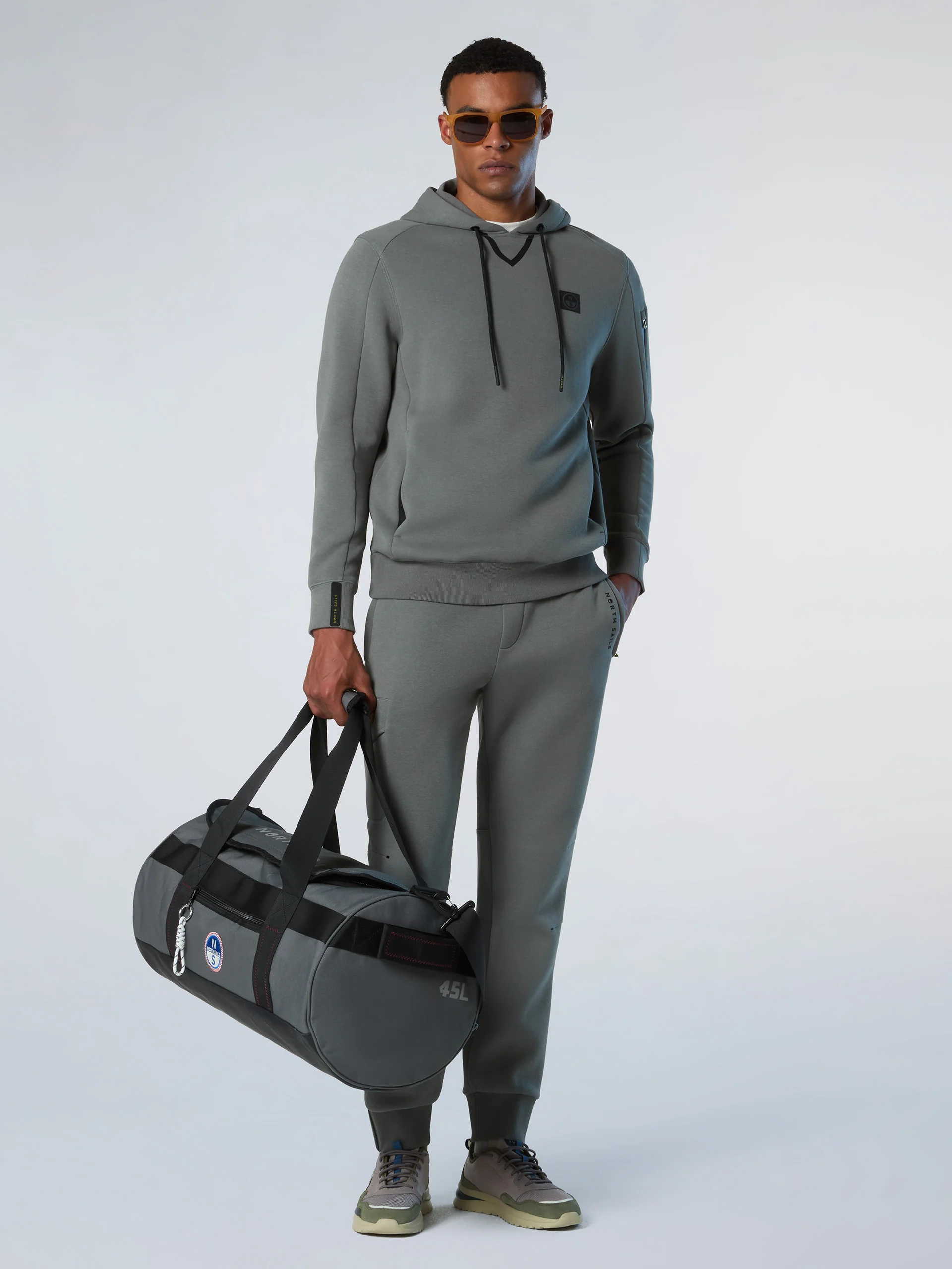 Piqué scuba hoodie - Image 21