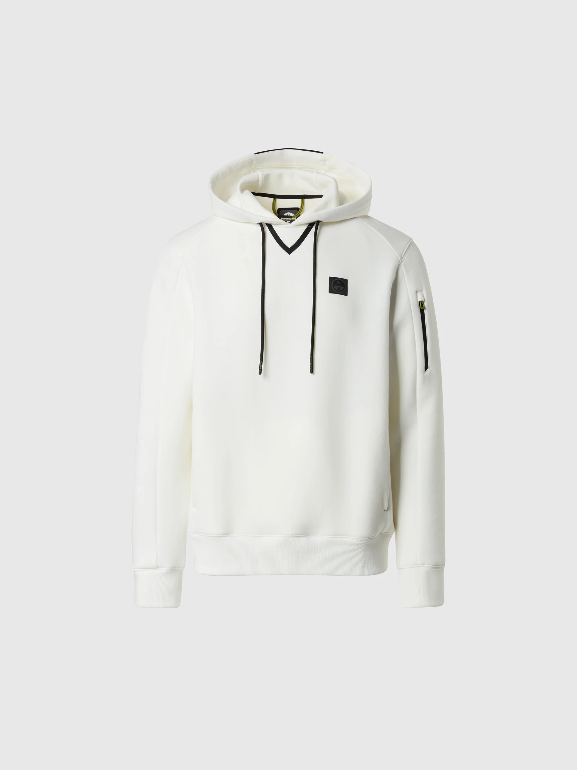 Piqué scuba hoodie - Image 3
