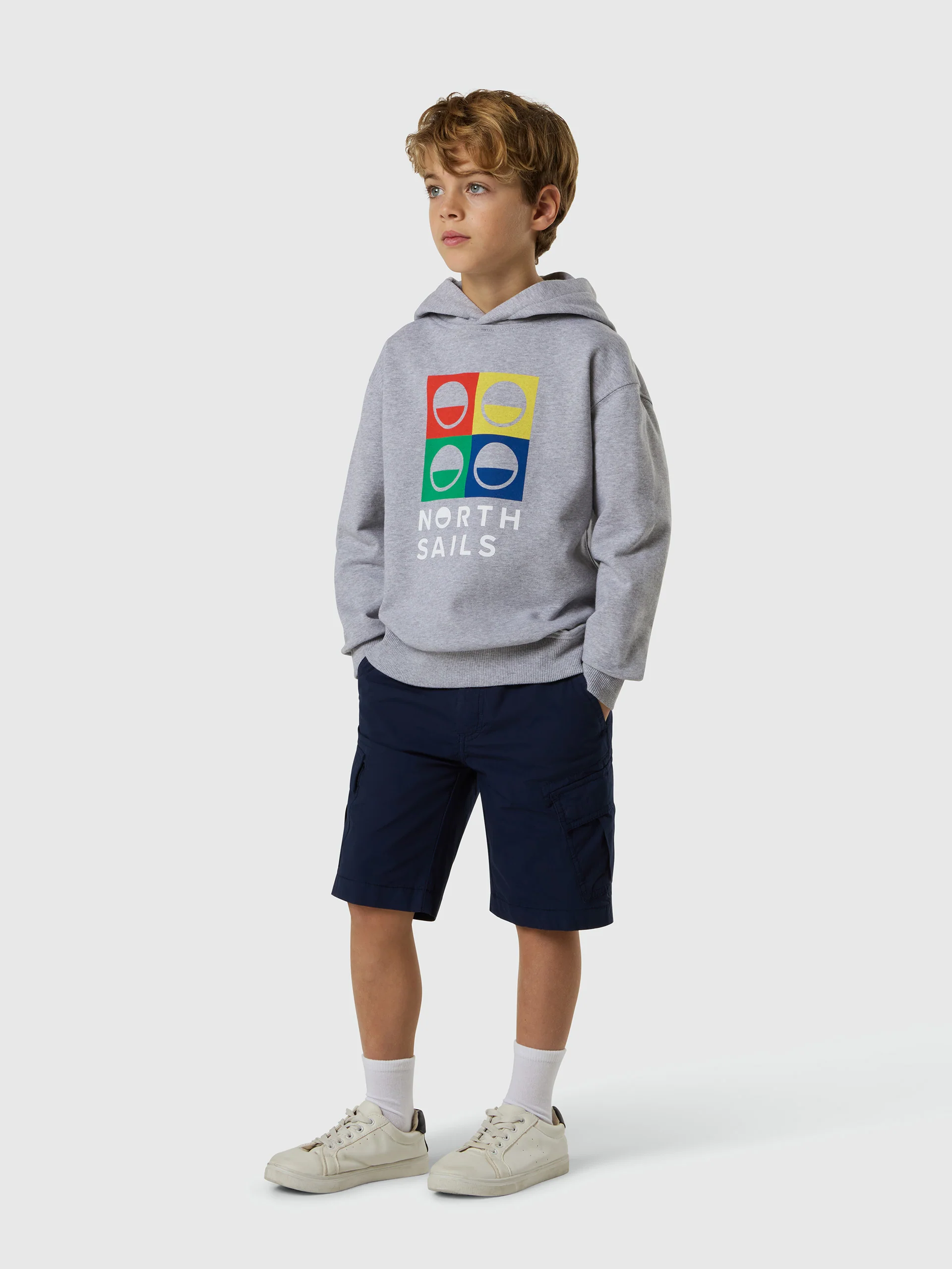 Hoodie with maxi North Sails print - Image 5