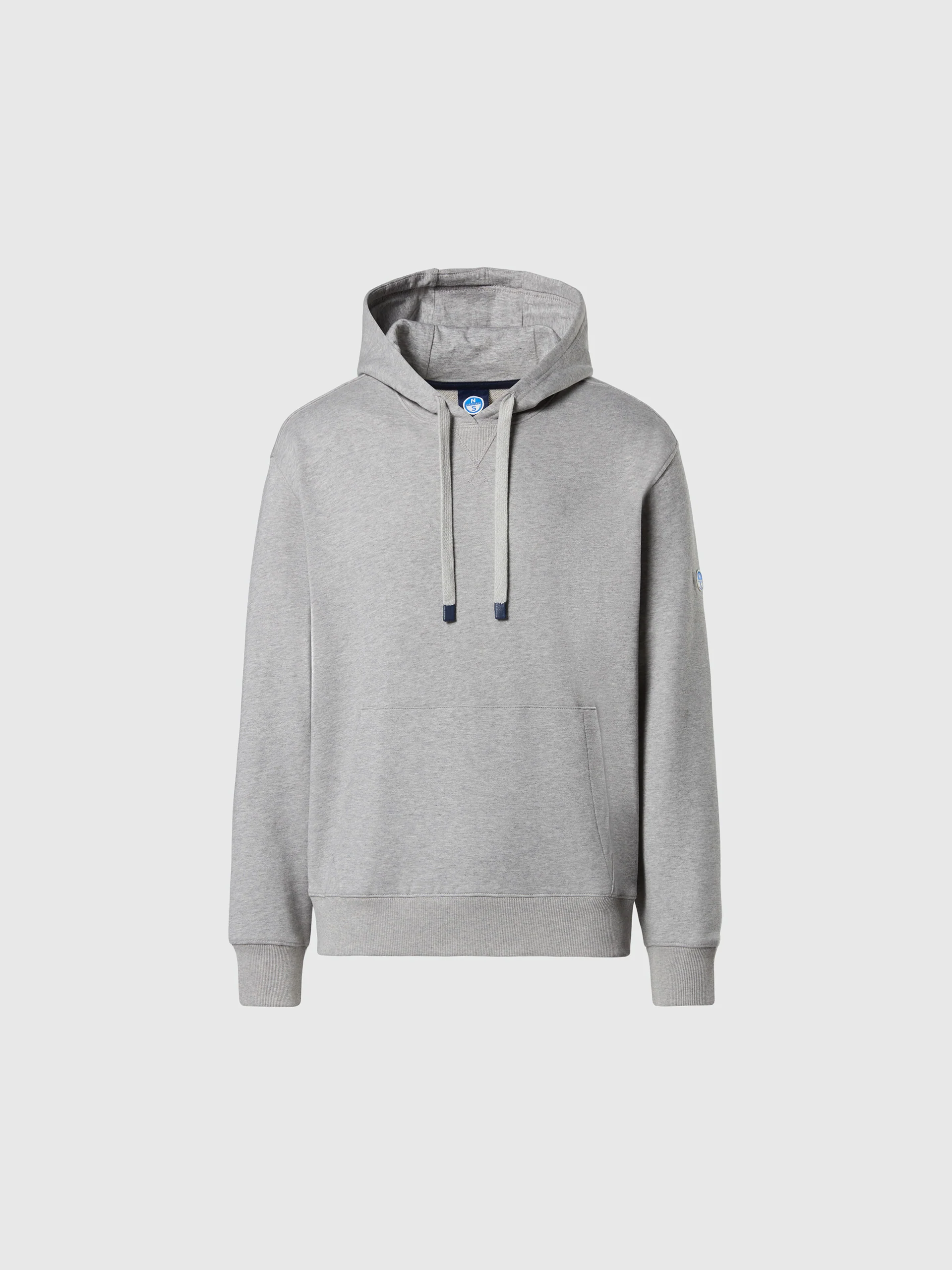 Hoodie with side ribbing - Image 3