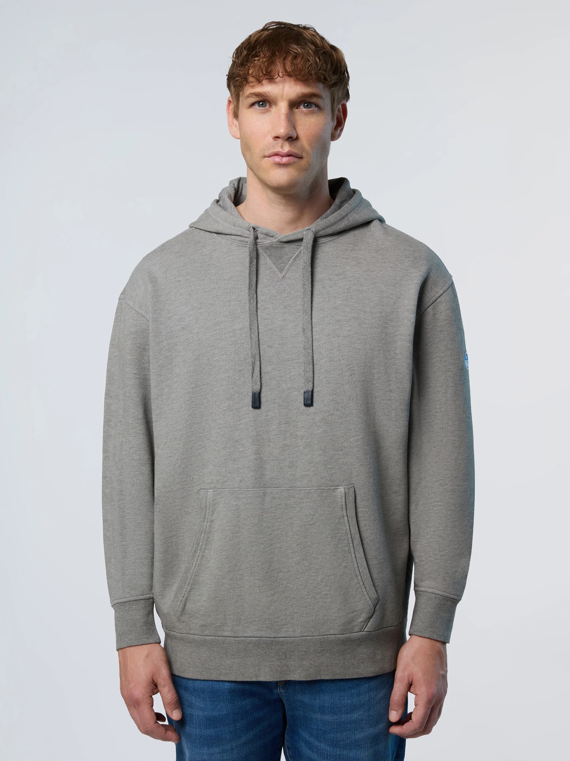 Hoodie with side ribbing - Image 9