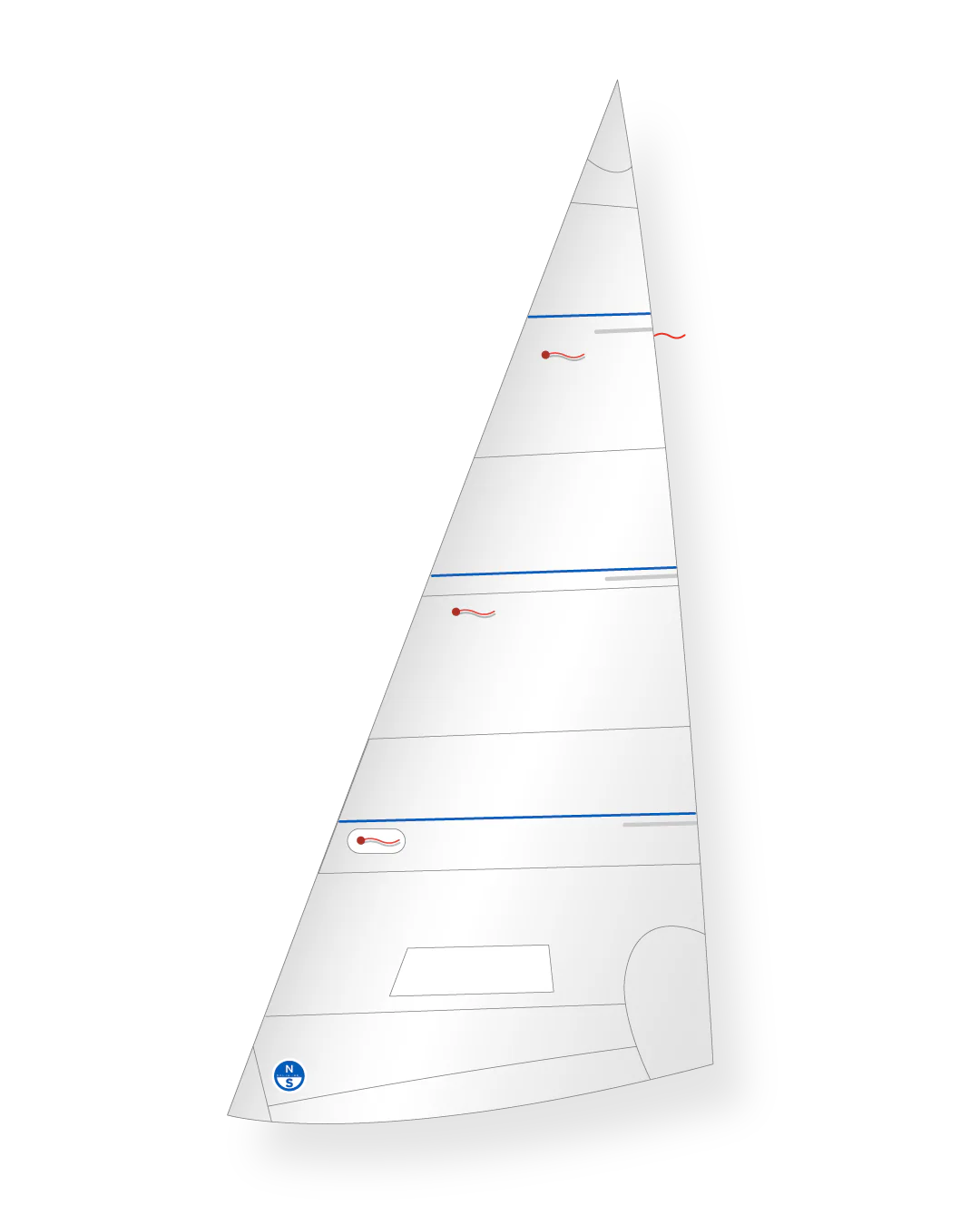J-22 BIG FOOT JIB (CLEW BLOCKS)