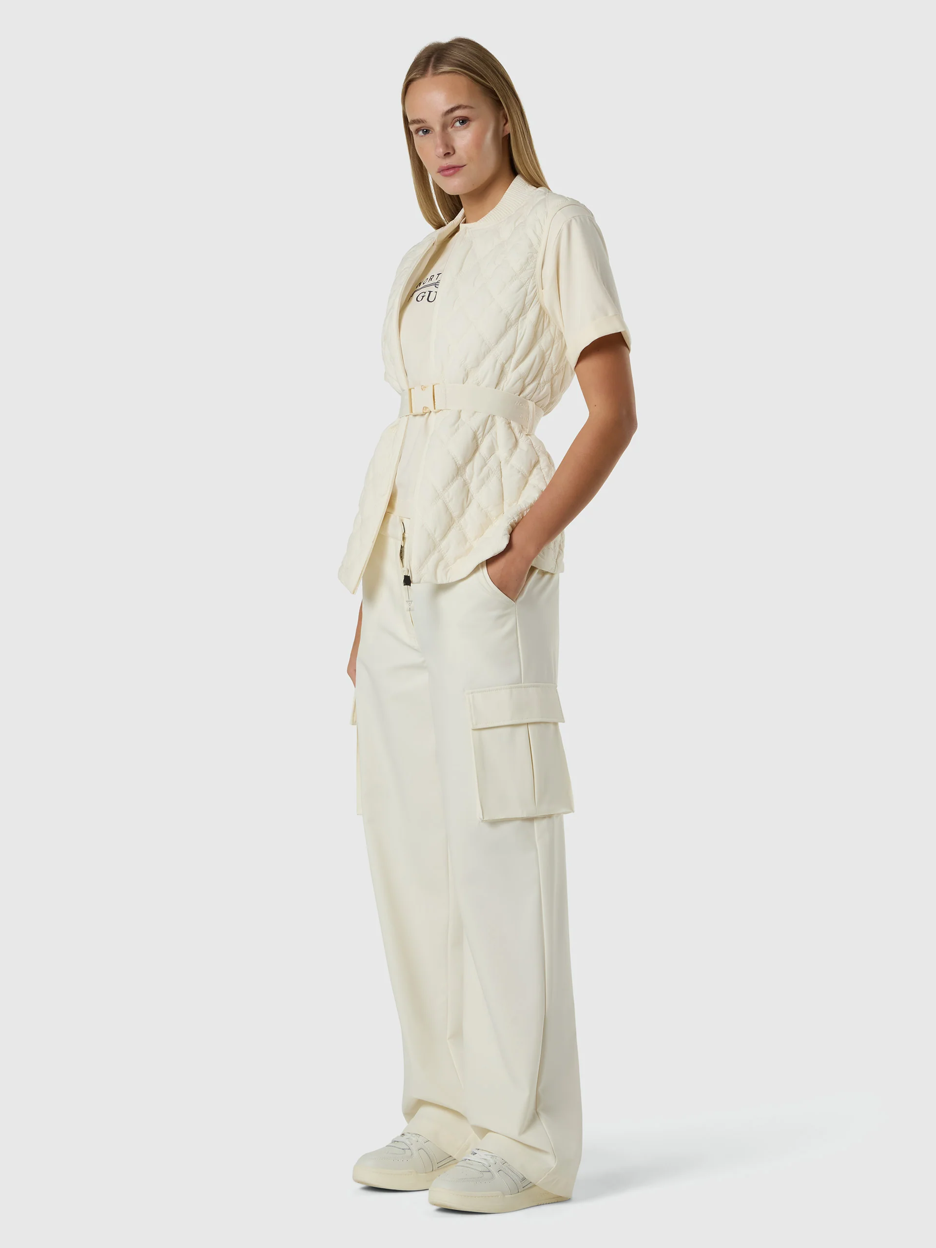 GUESS X NORTH SAILS CARGO PANTS - Image 4