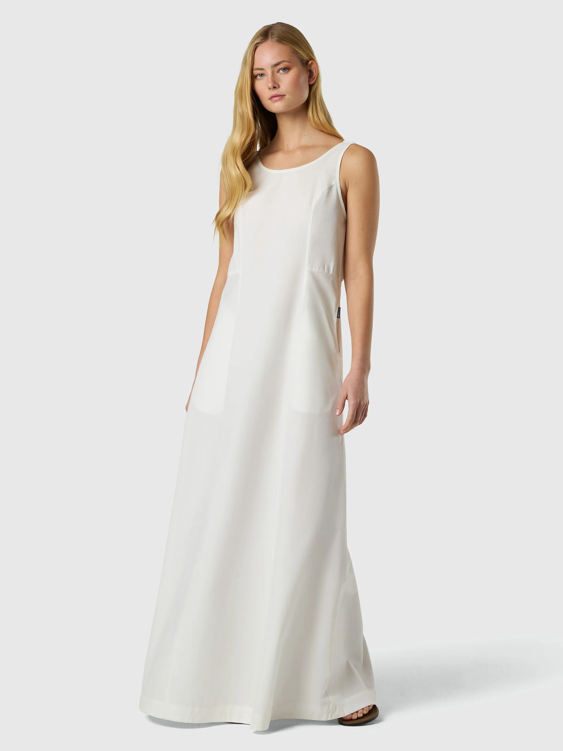Buttoned strap maxi dress - Image 2