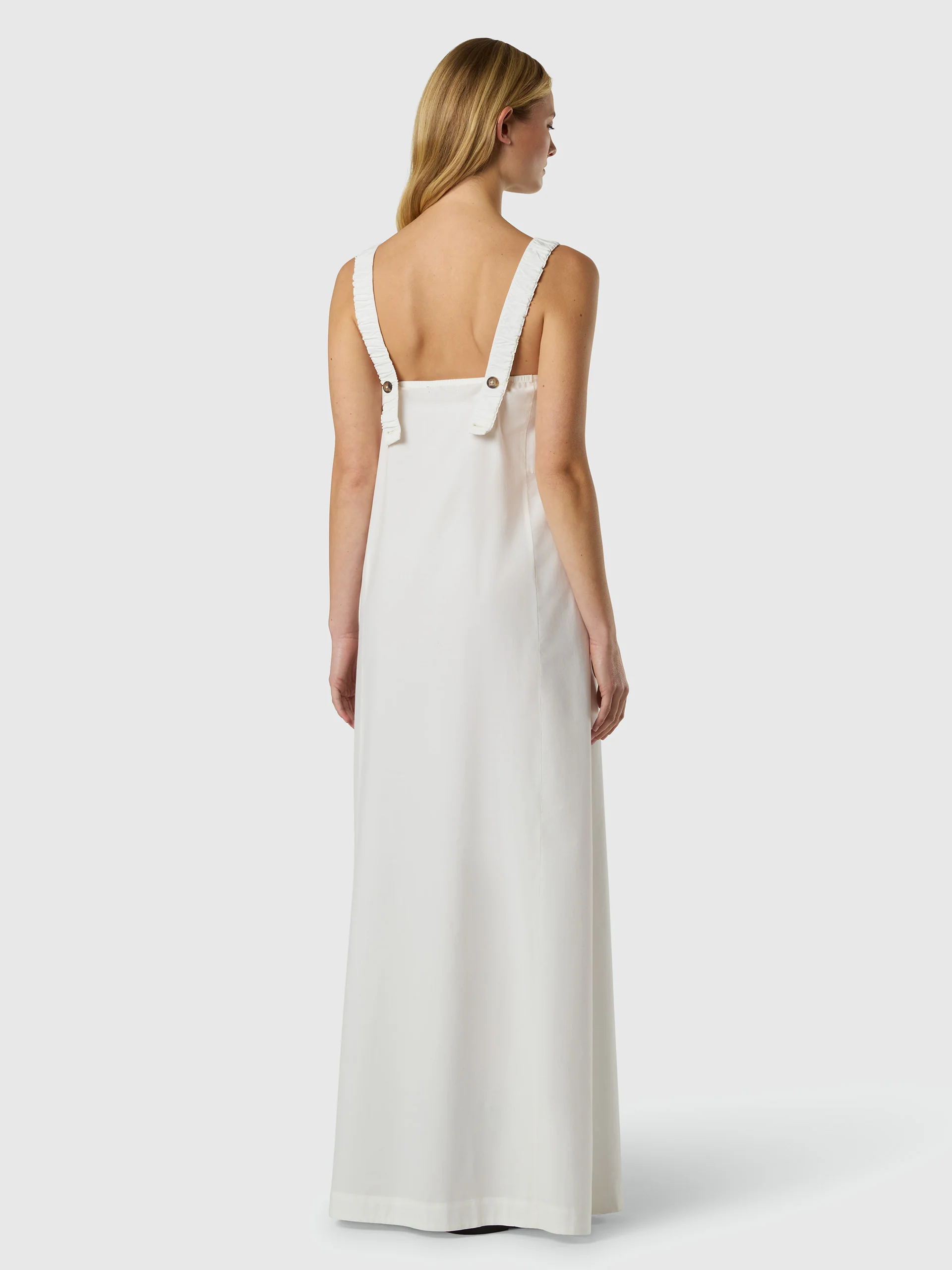 Buttoned strap maxi dress - Image 4